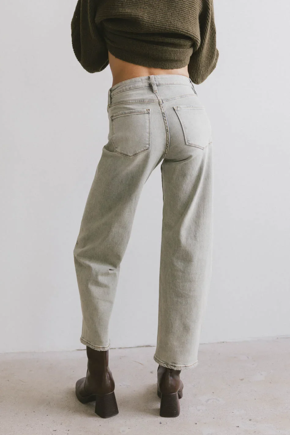 Frenchie Barrel Jean - FINAL SALE - Image 3