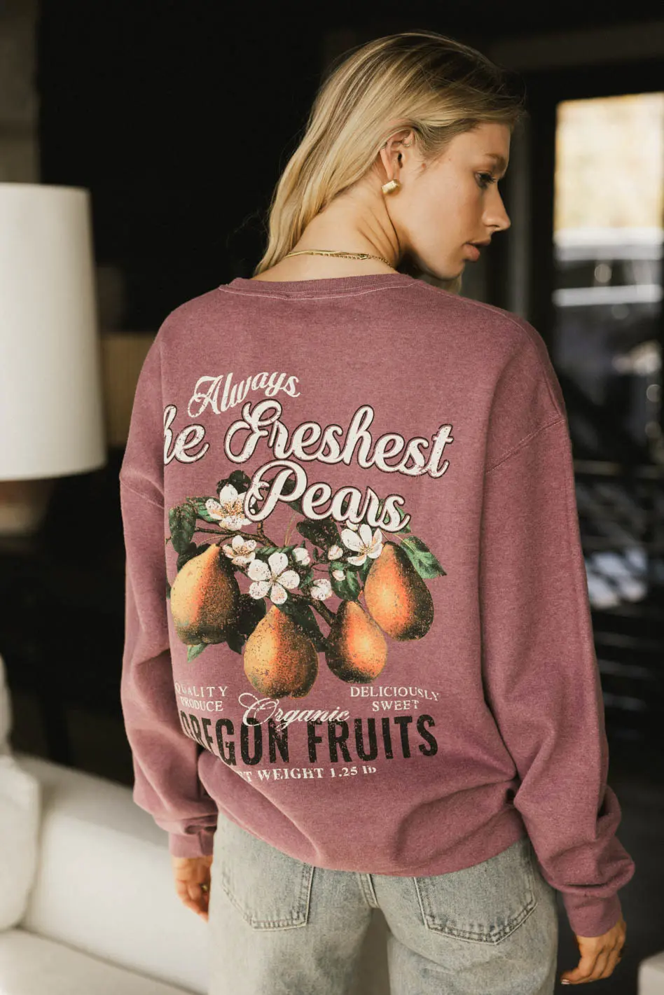 Freshest Pears Crewneck - FINAL SALE - Image 6