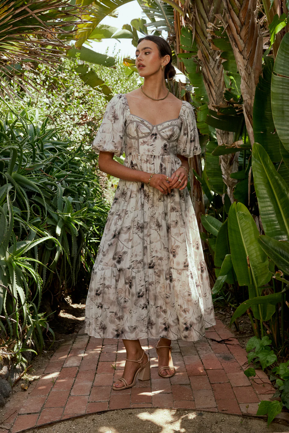 Gaudria Floral Maxi Dress - FINAL SALE - Image 10