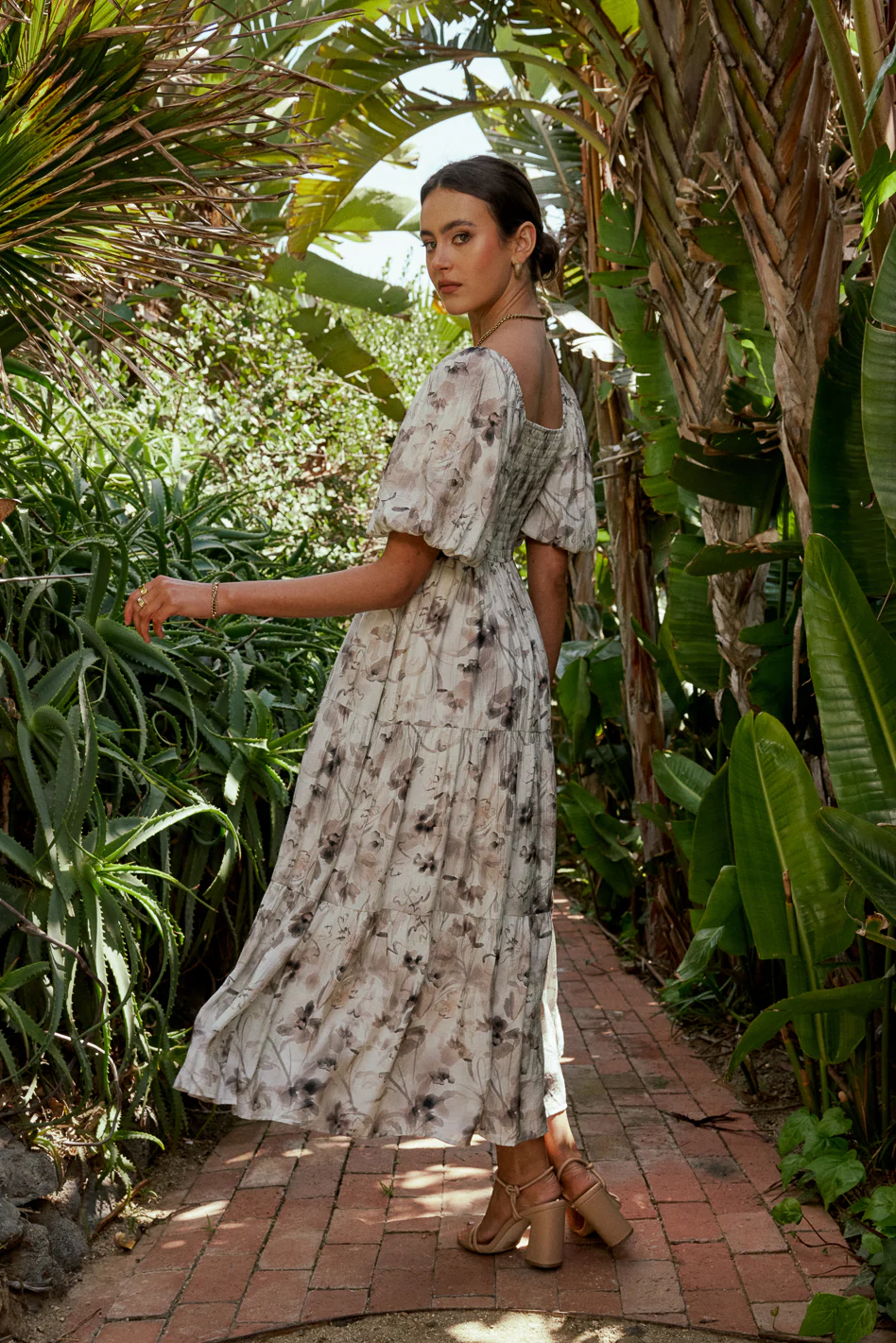 Gaudria Floral Maxi Dress - FINAL SALE - Image 11