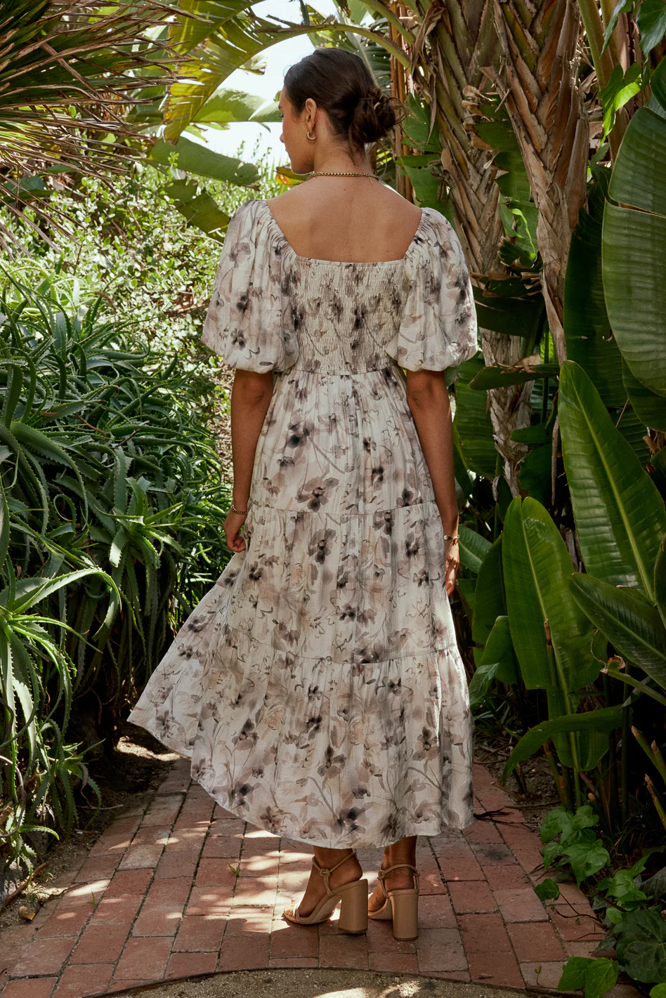 Gaudria Floral Maxi Dress - FINAL SALE - Image 12