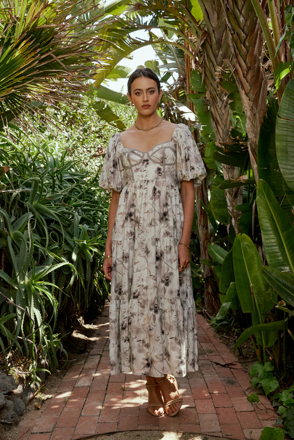 Gaudria Floral Maxi Dress - FINAL SALE - Image 13