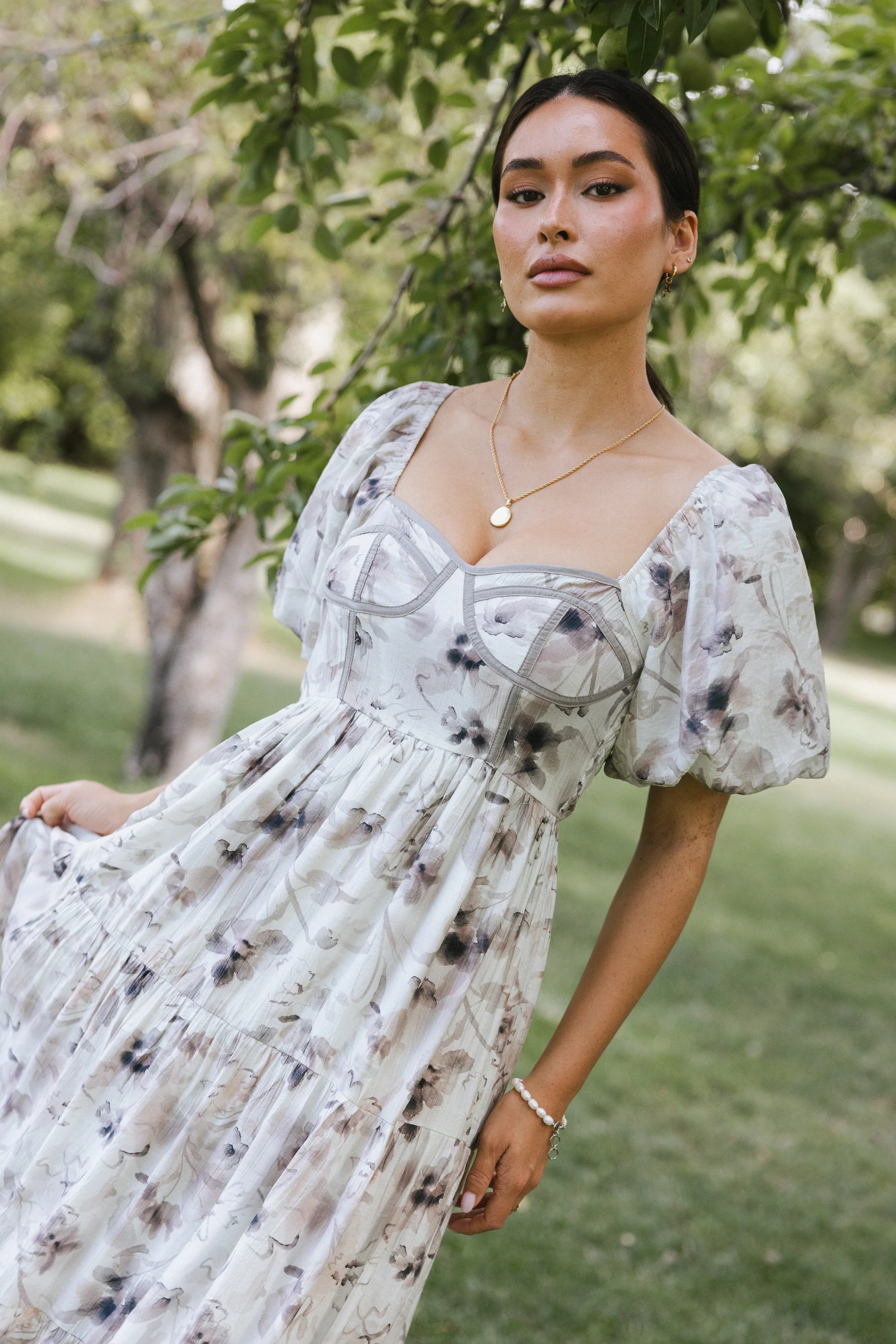 Gaudria Floral Maxi Dress - FINAL SALE - Image 4