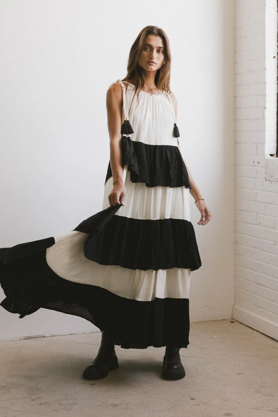 Gemma Tiered Maxi Dress - FINAL SALE - Image 5