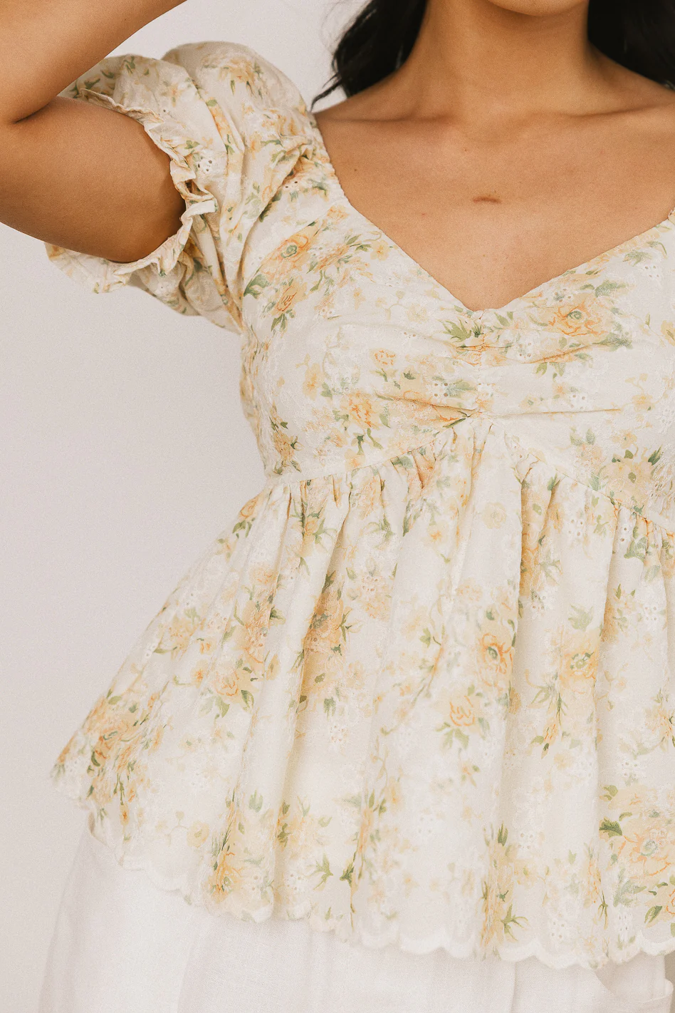 Genesis Floral Blouse - FINAL SALE - Image 3