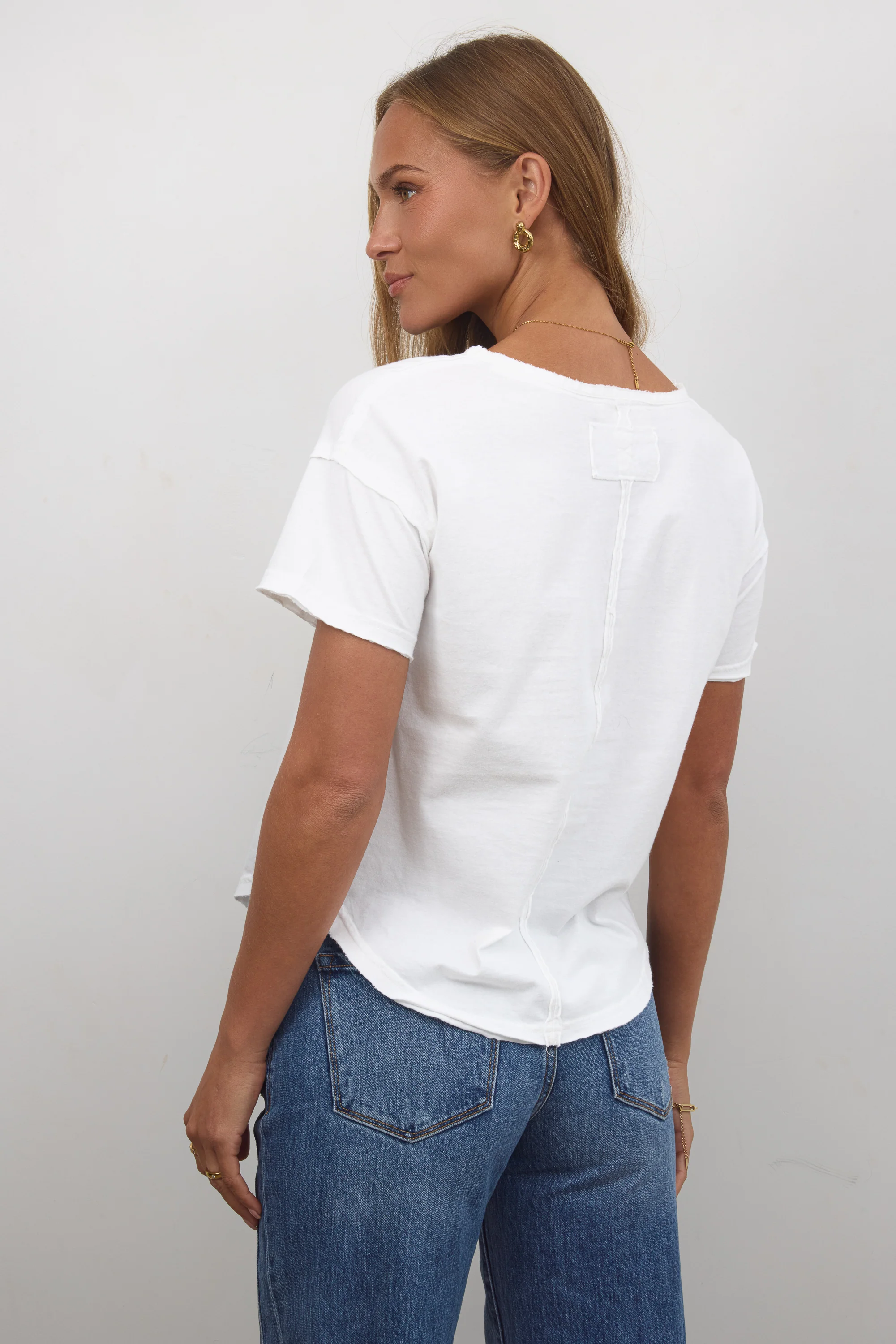 Georgia Knit Top in White - FINAL SALE - Image 5