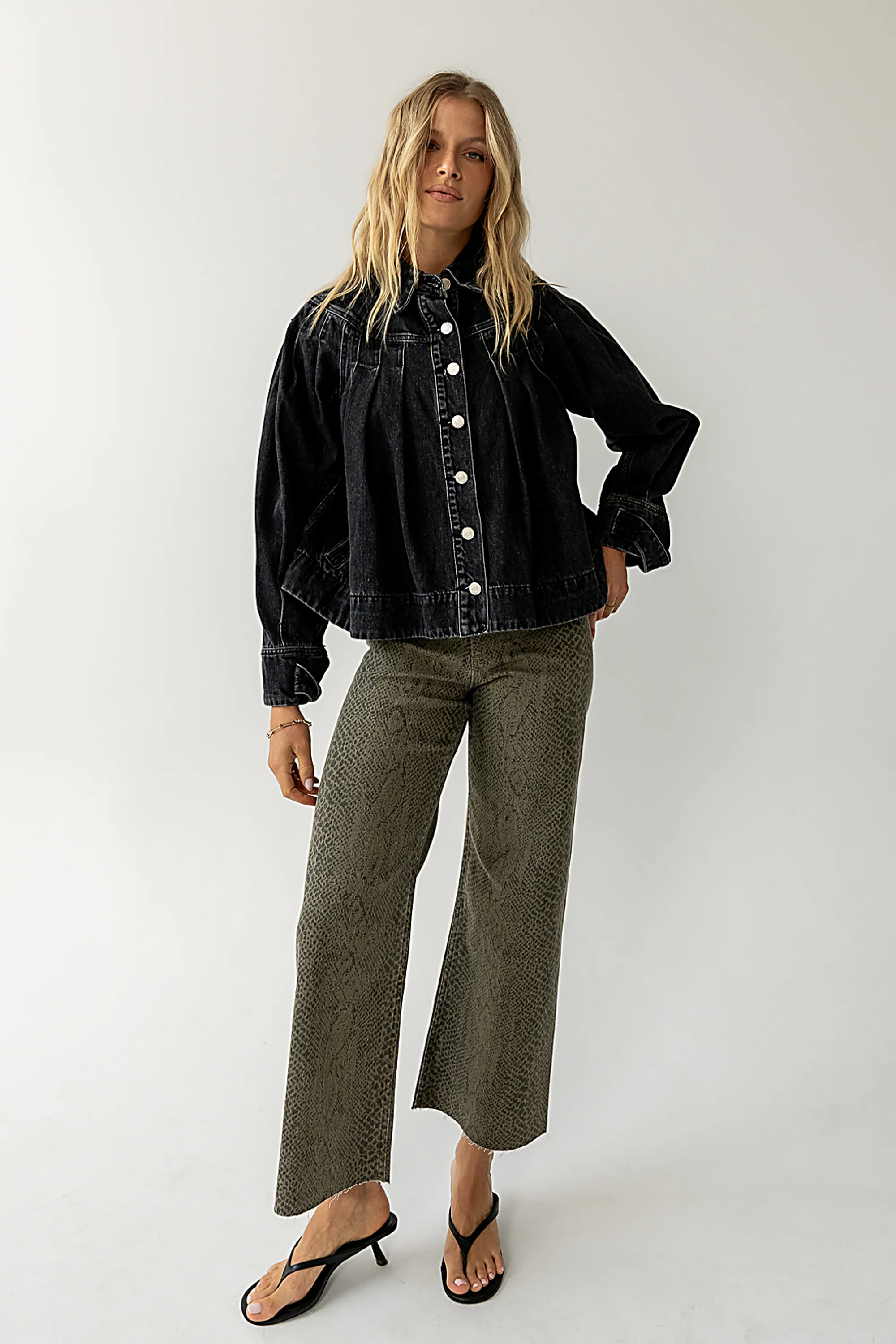 Gia Snake Print Pants - FINAL SALE - Image 2