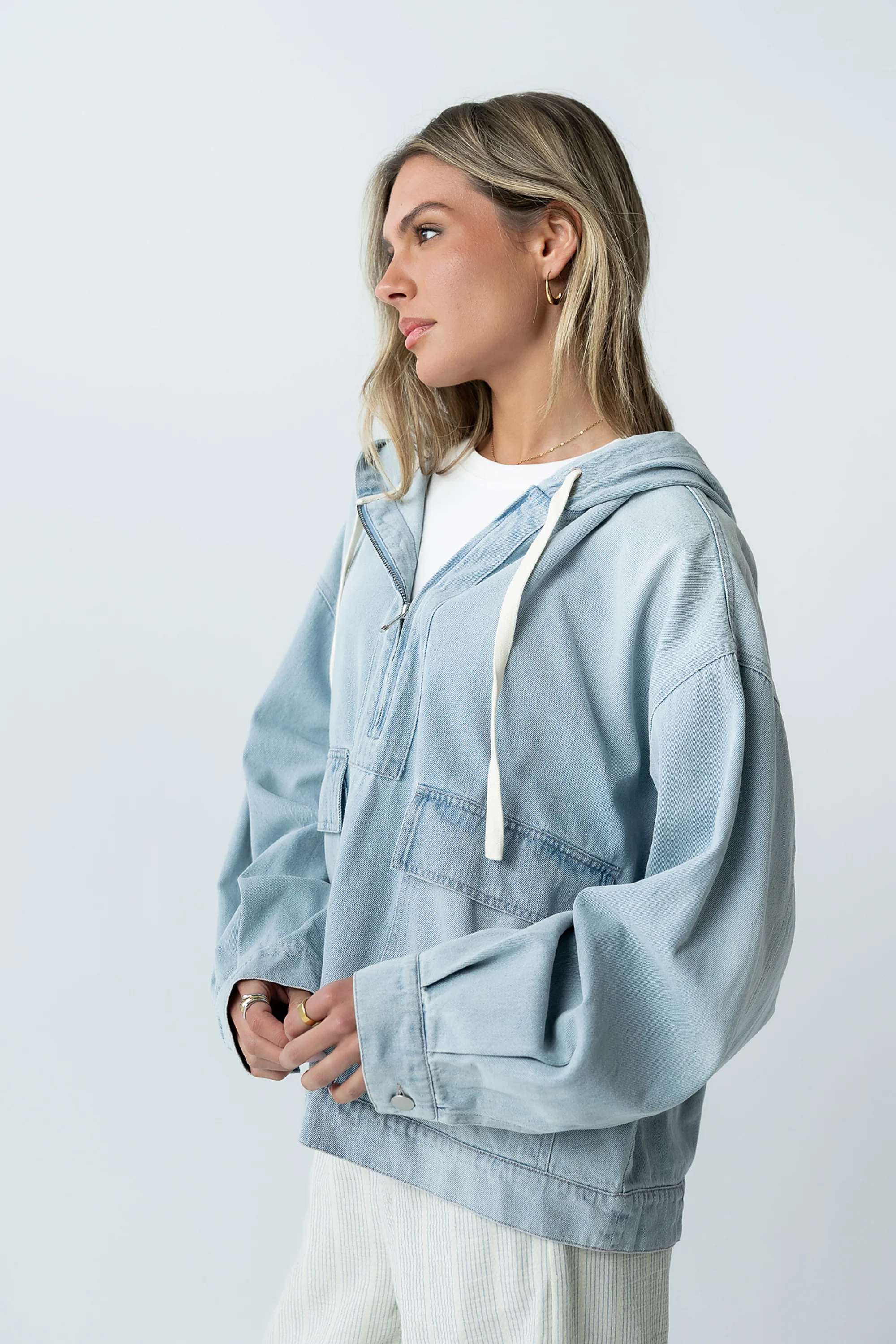 Giana Denim Pullover - Image 4
