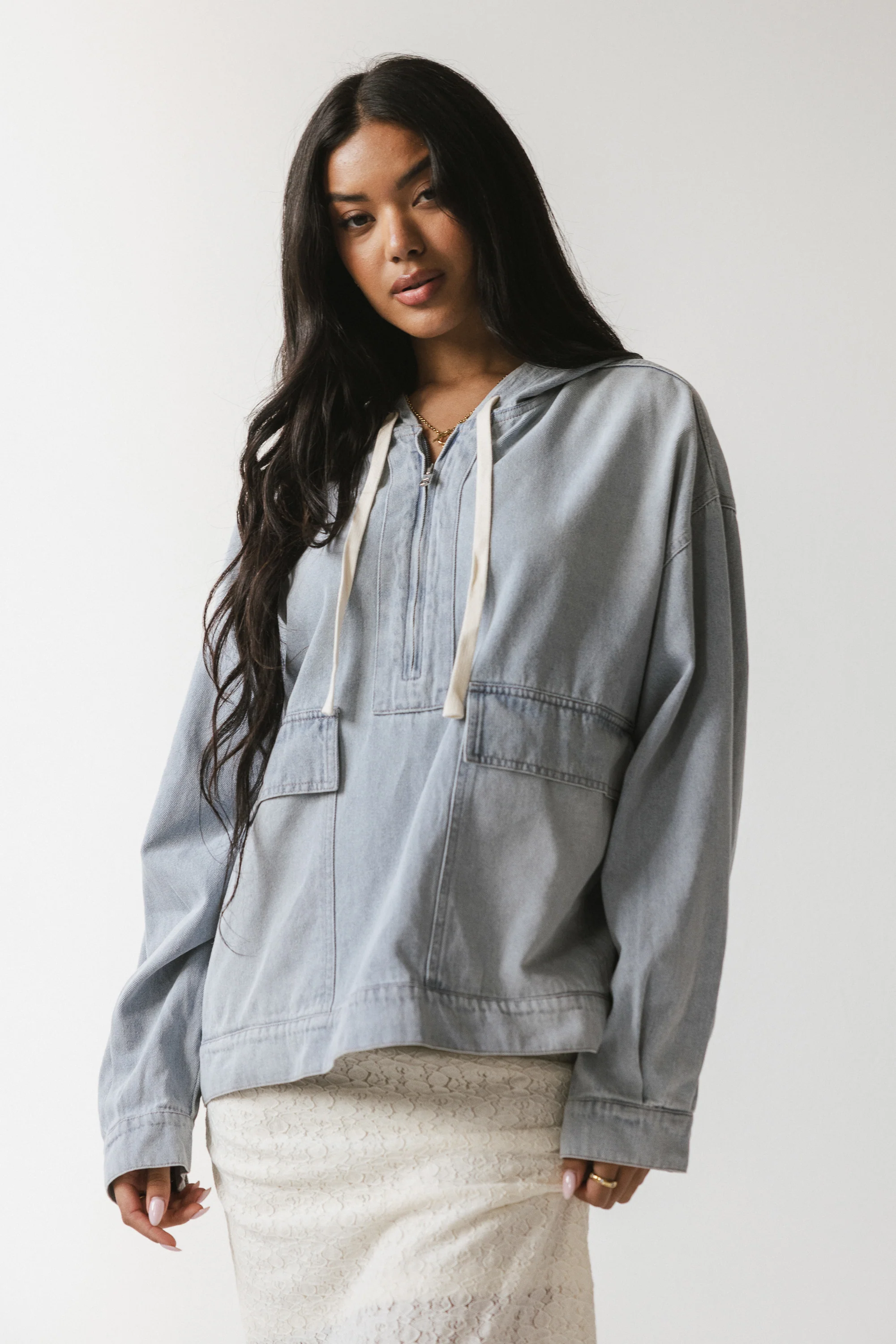 Giana Denim Pullover - Image 7