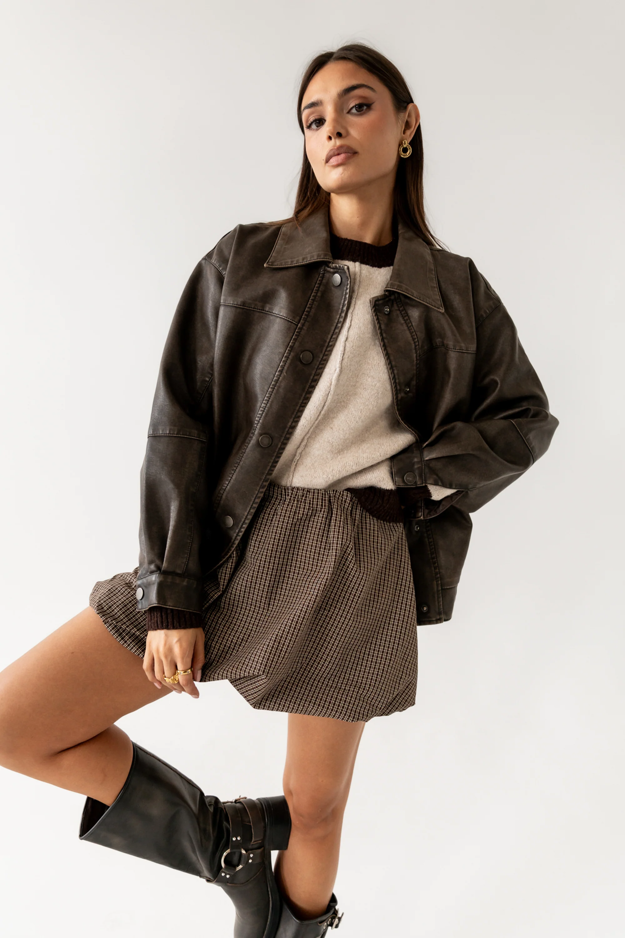 Ginny Bubble Mini Skort - FINAL SALE - Image 3