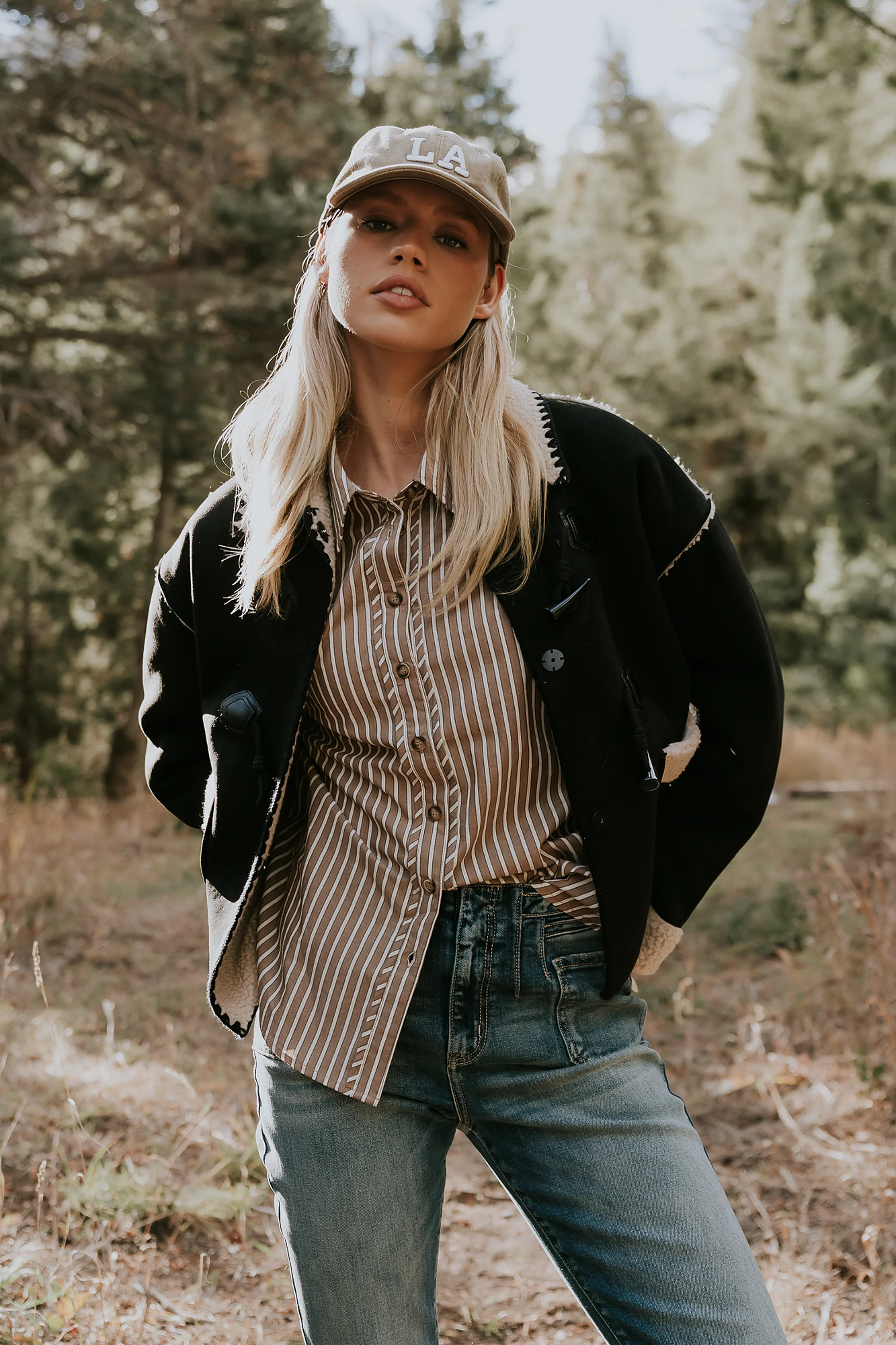 Ginny Striped Button Up - FINAL SALE - Image 5