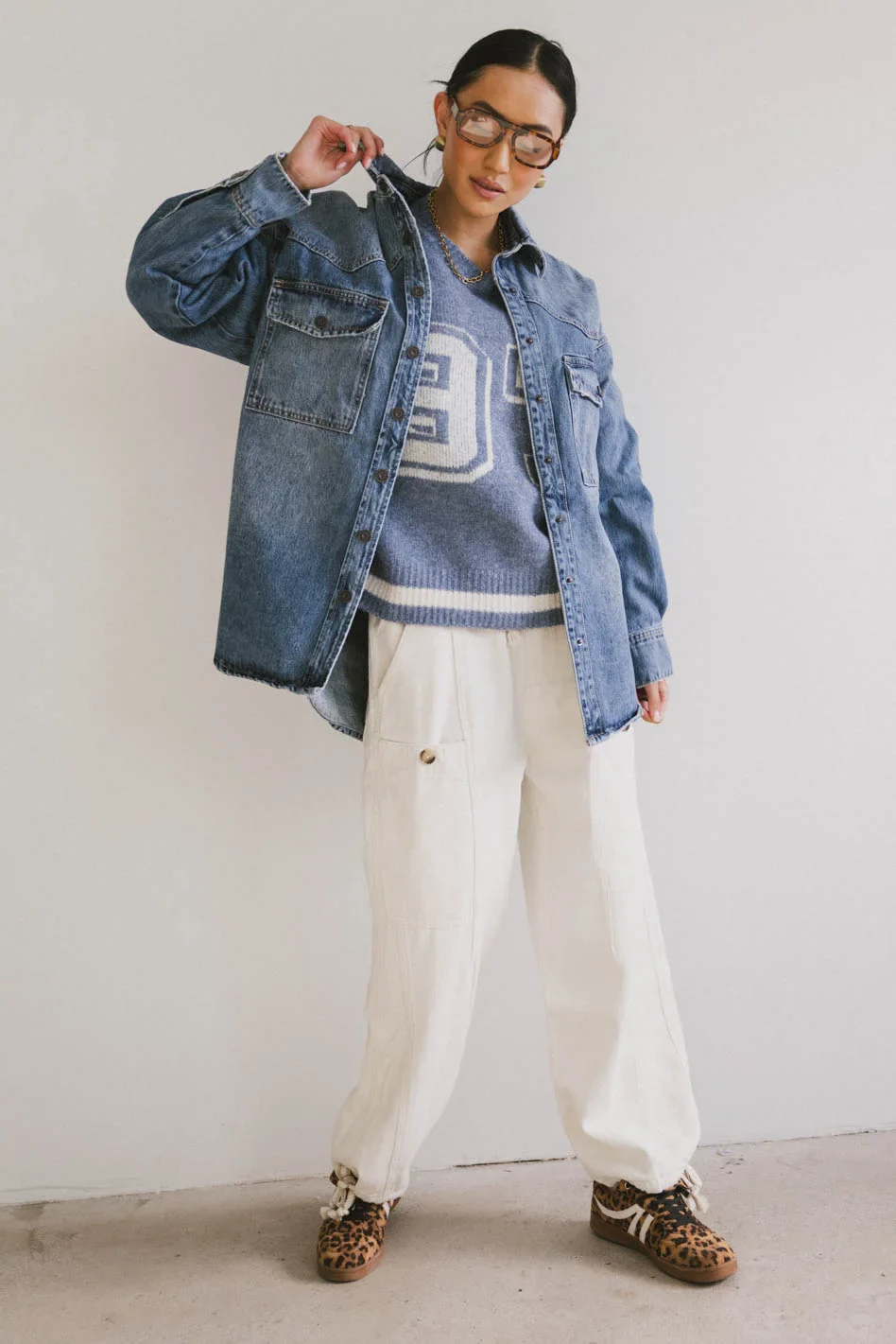 Hadid Denim Jacket - FINAL SALE - Image 5