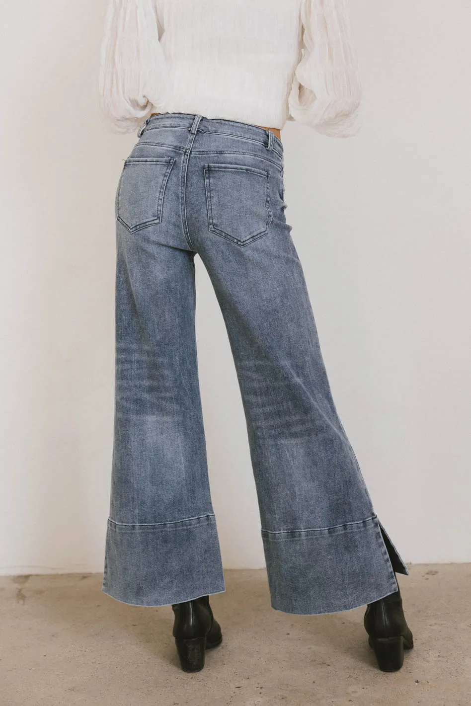 Hala Wide Leg Jeans - FINAL SALE - Image 4