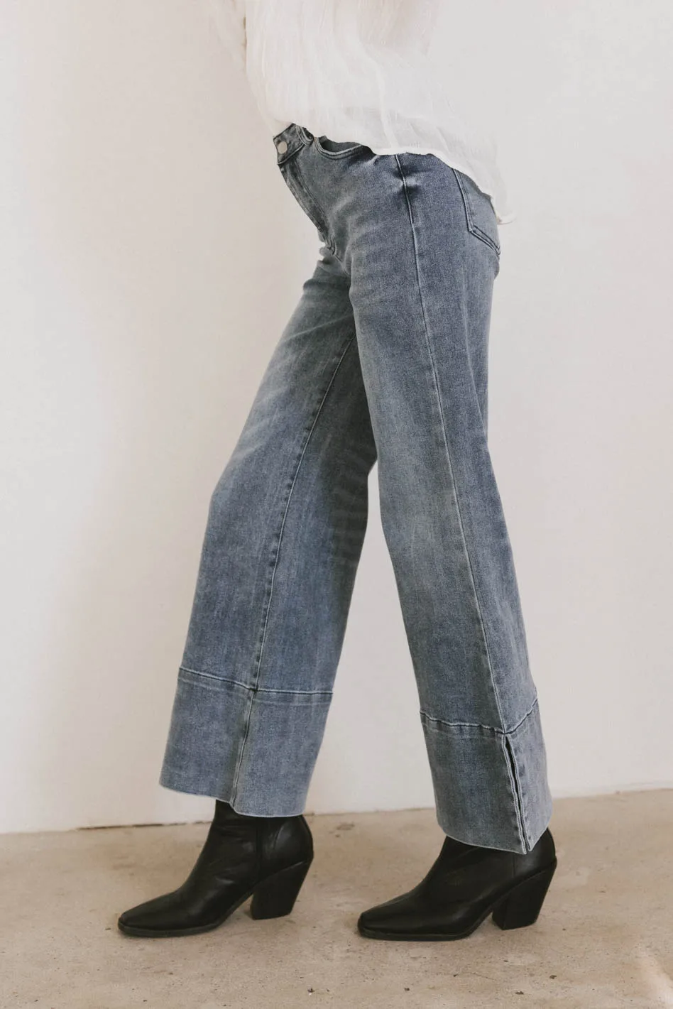 Hala Wide Leg Jeans - FINAL SALE - Image 5