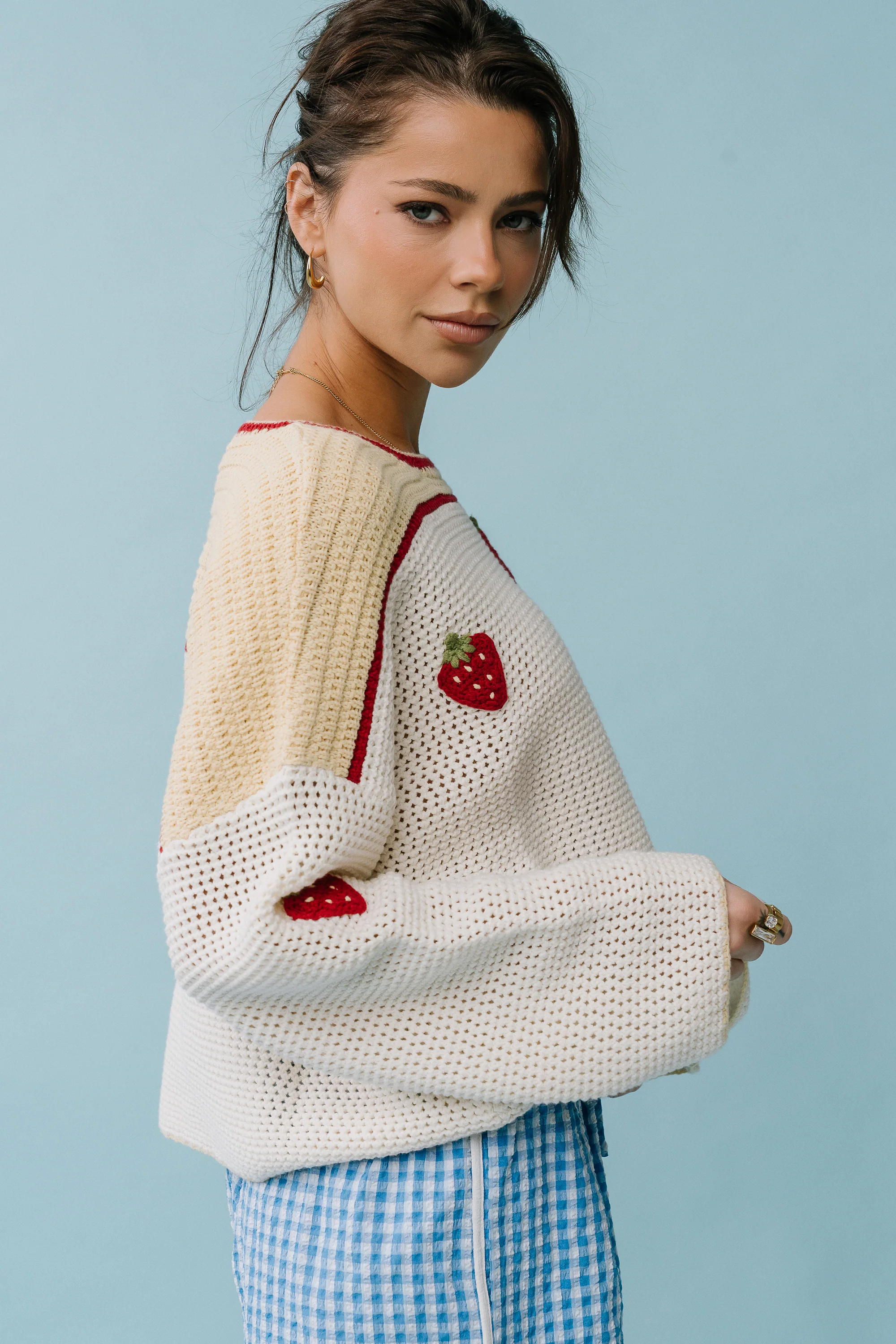 Halle Embroidered Sweater - Image 8