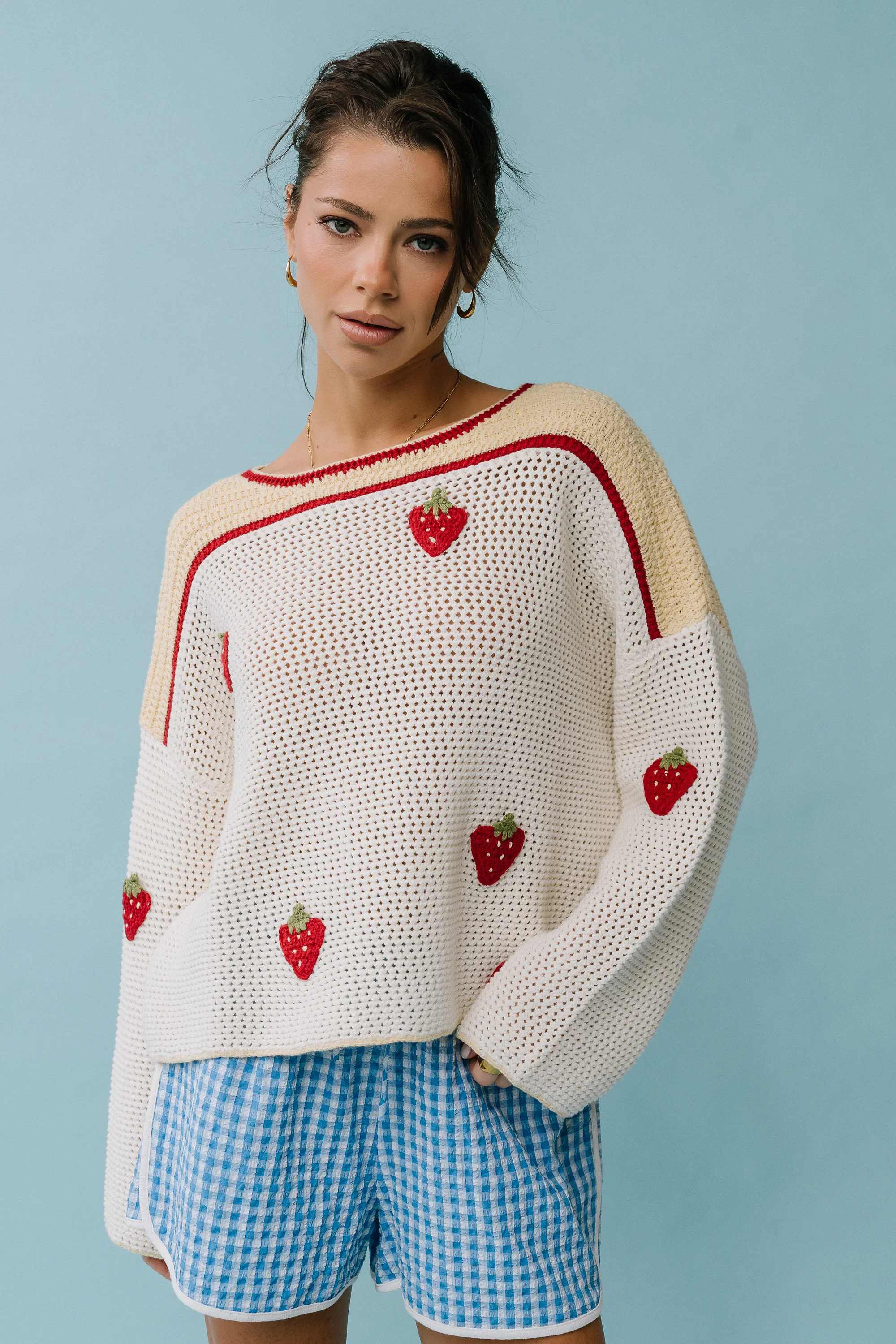 Halle Embroidered Sweater - Image 9