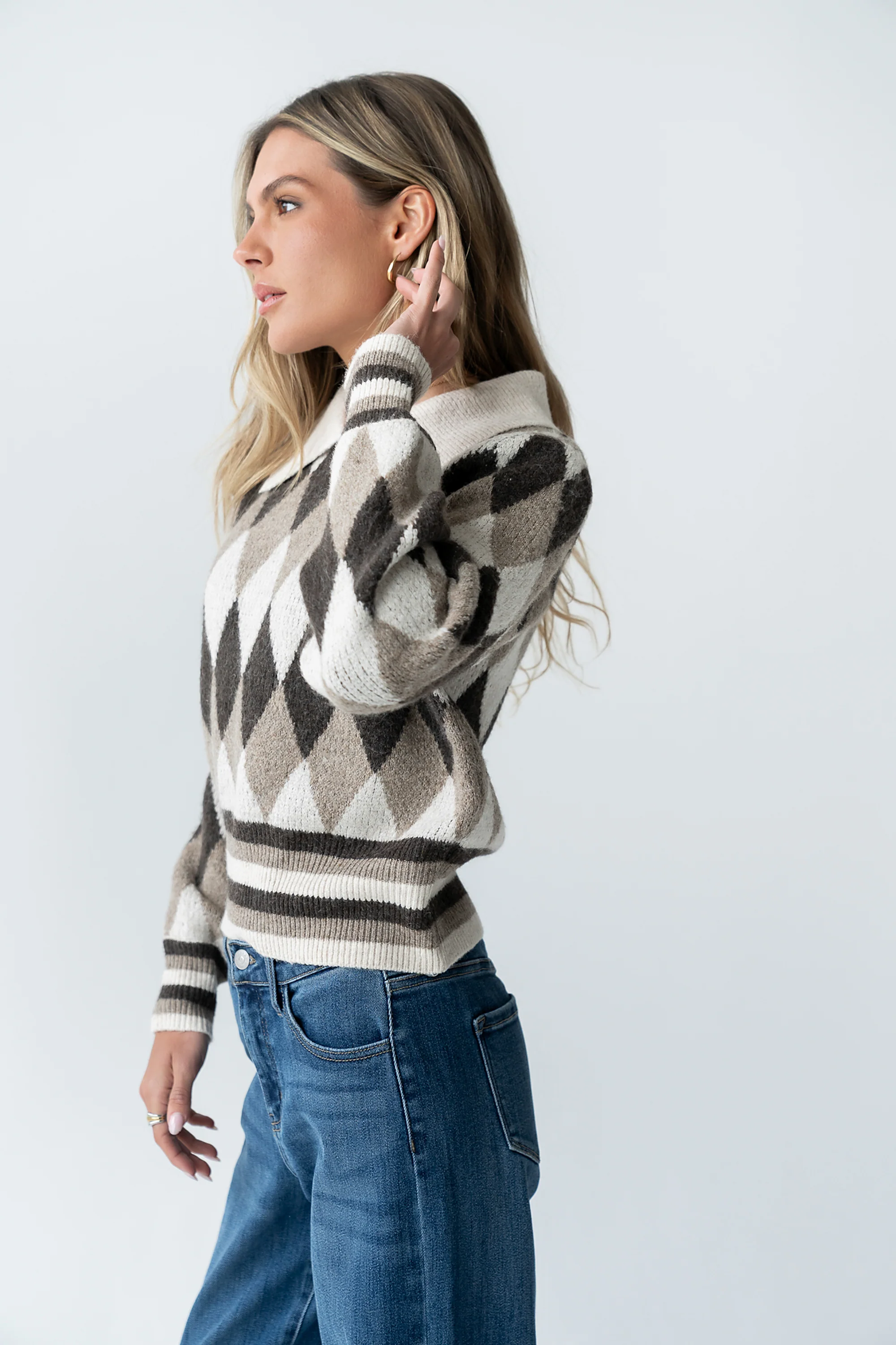 Hallie Argyle Sweater - FINAL SALE - Image 4