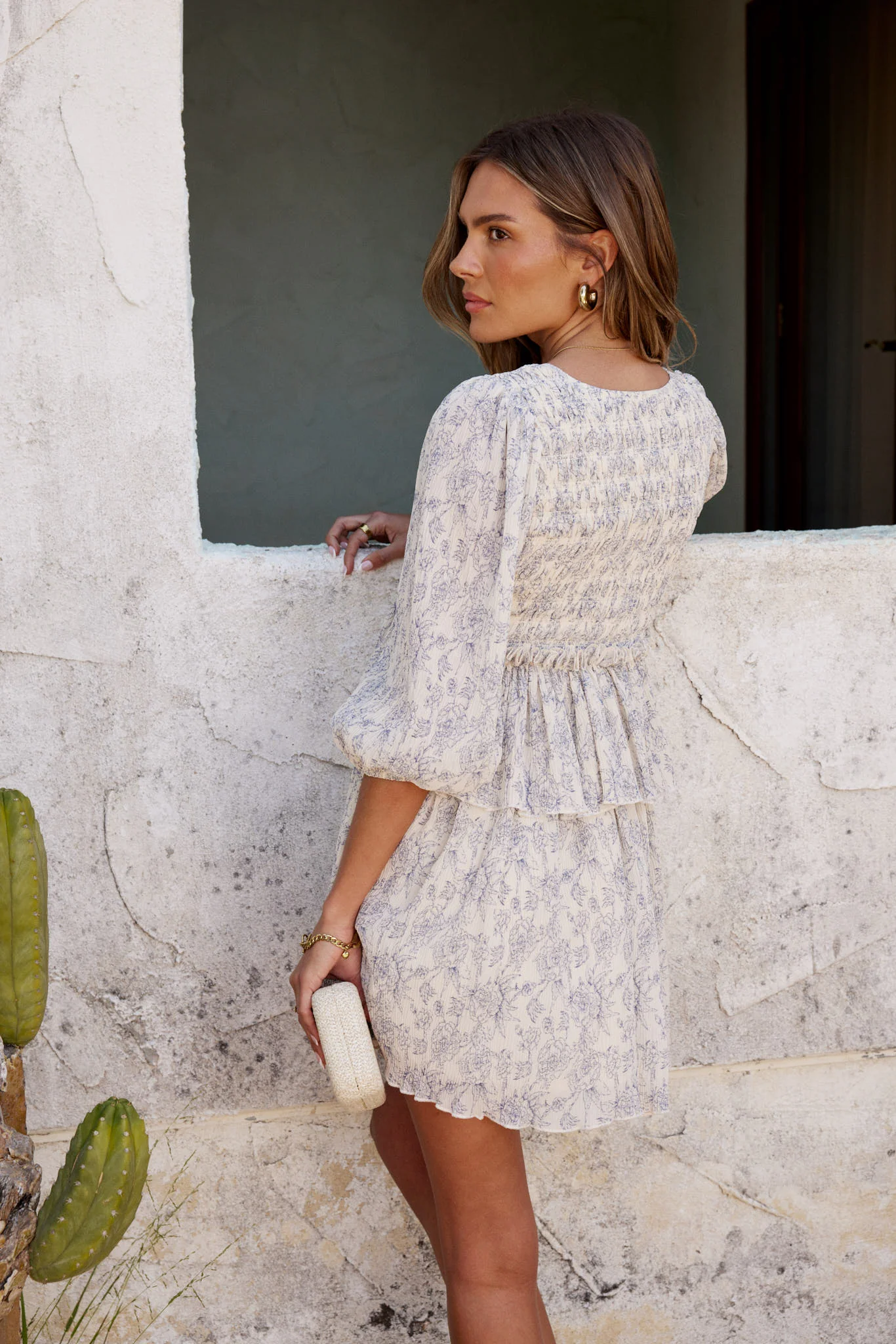 Hana Floral Mini Dress - FINAL SALE - Image 5