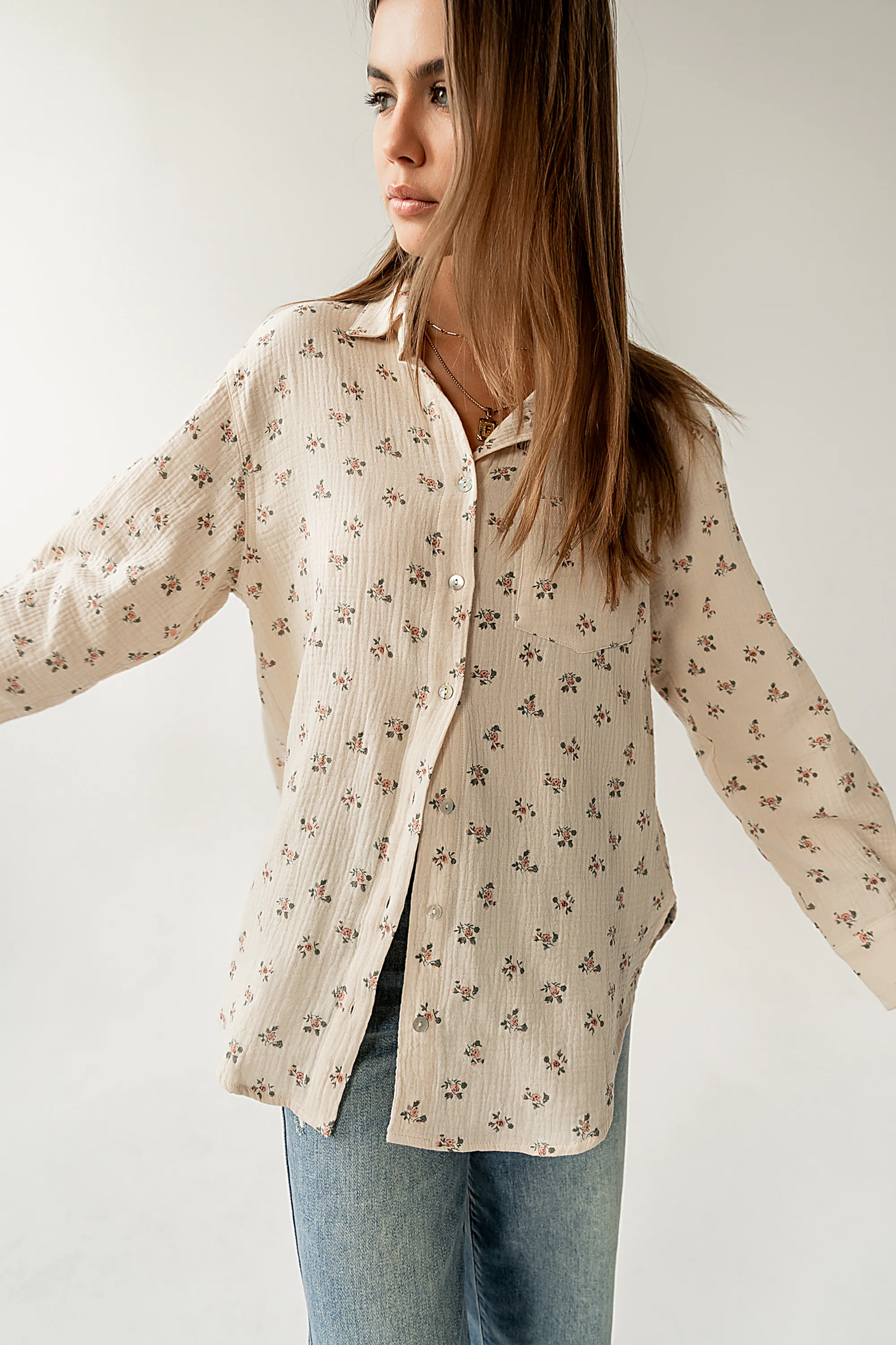 Harry Floral Button Up - FINAL SALE - Image 3