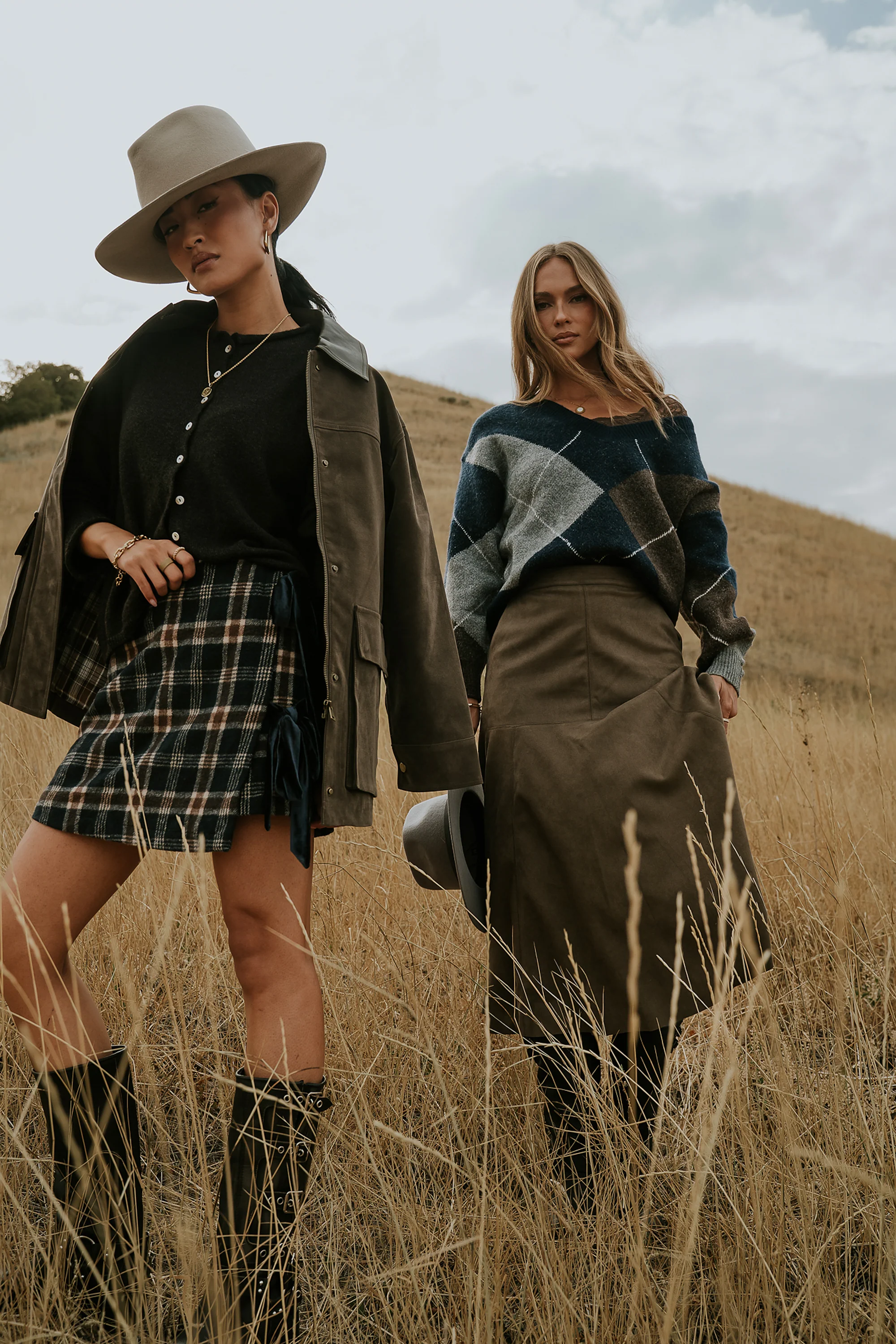Haven Plaid Mini Skort - FINAL SALE - Image 3