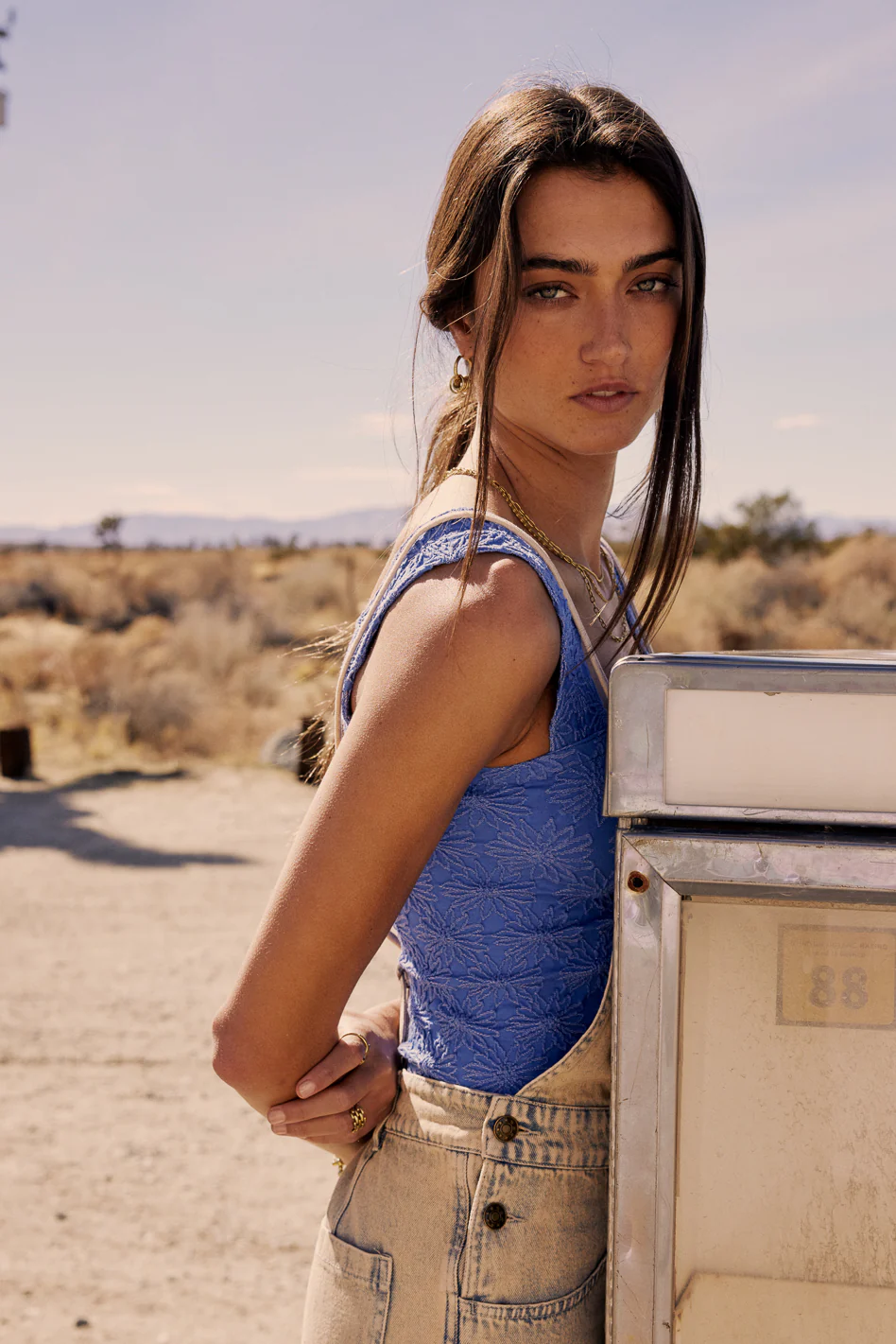 Heartbreaker Cami in Cobalt - FINAL SALE - Image 5