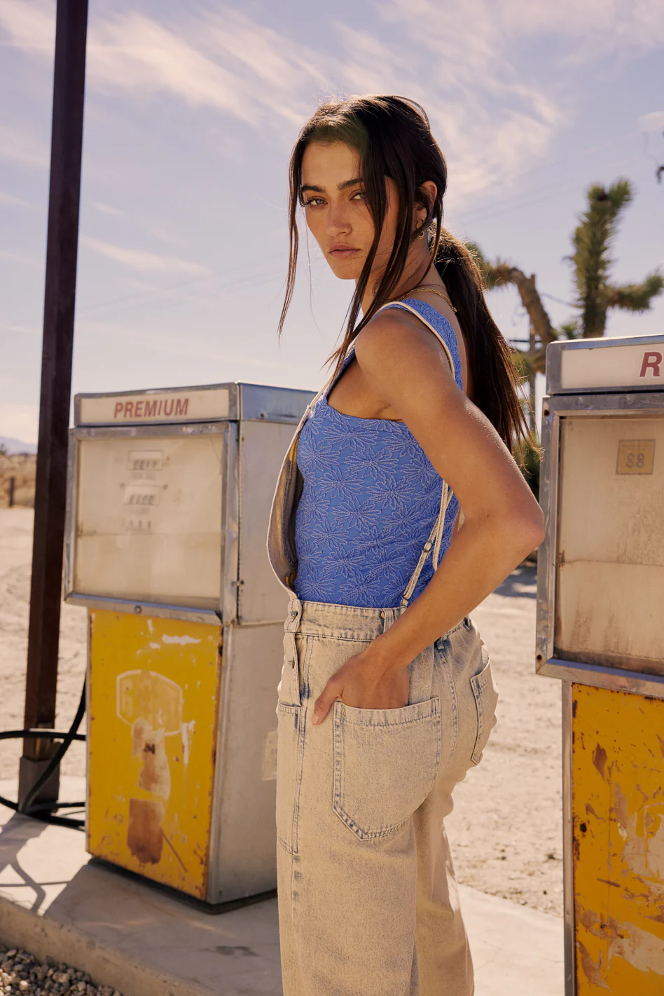 Heartbreaker Cami in Cobalt - FINAL SALE - Image 6