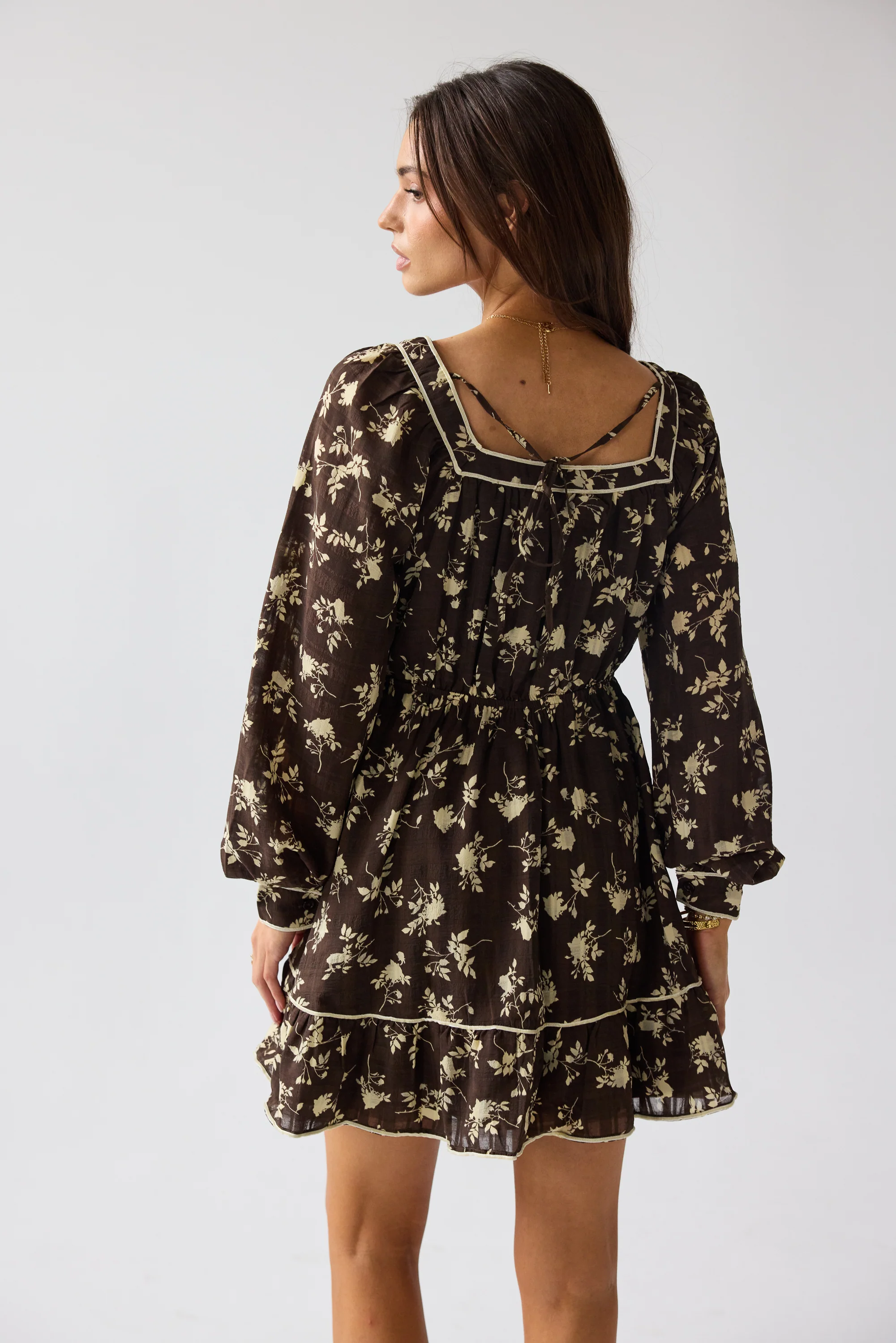 Holden Floral Mini Dress - FINAL SALE - Image 2