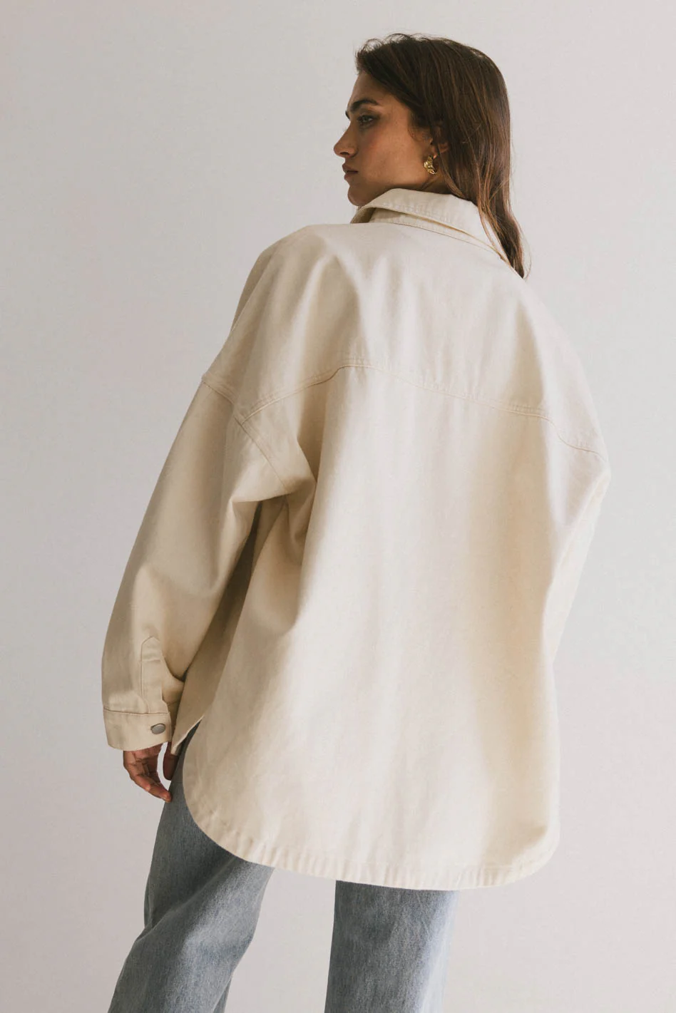Holland Denim Shacket - FINAL SALE - Image 4