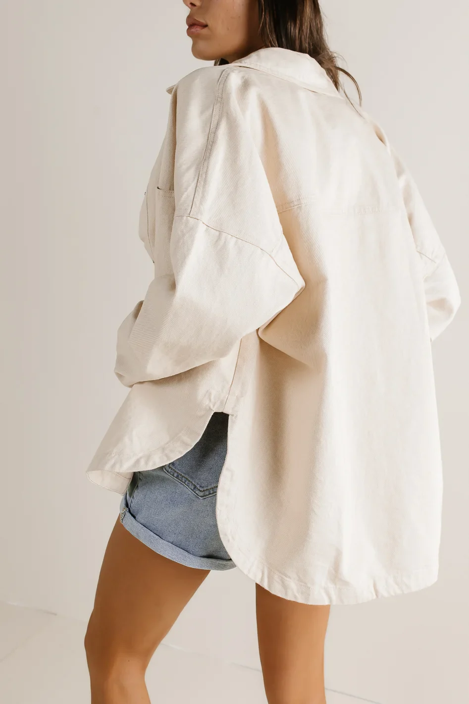 Holland Denim Shacket - FINAL SALE - Image 6