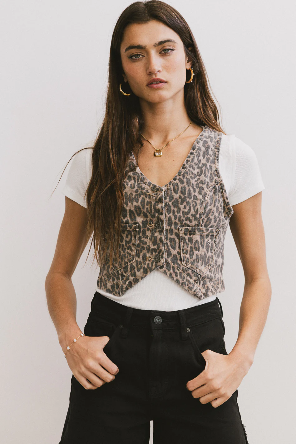 Holly Cheetah Vest - FINAL SALE - Image 5