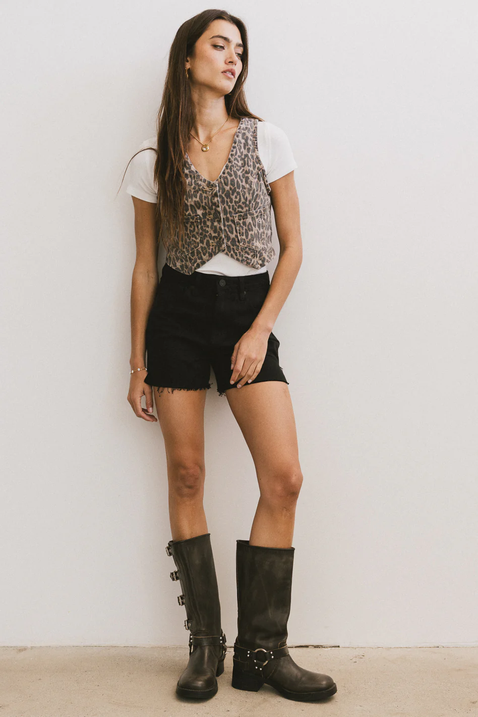 Holly Cheetah Vest - FINAL SALE - Image 6