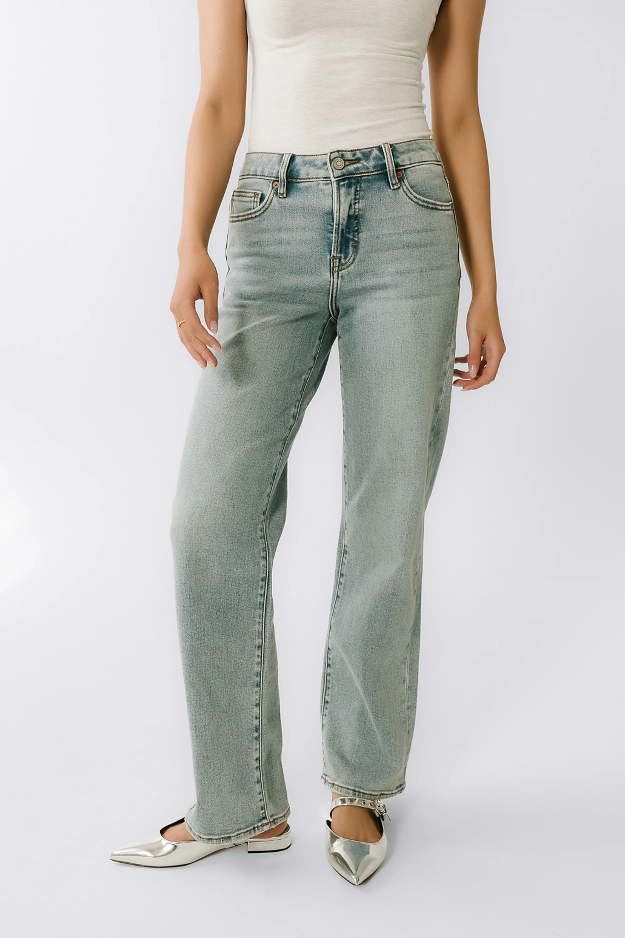 Holly Straight Leg Jeans - FINAL SALE - Image 4