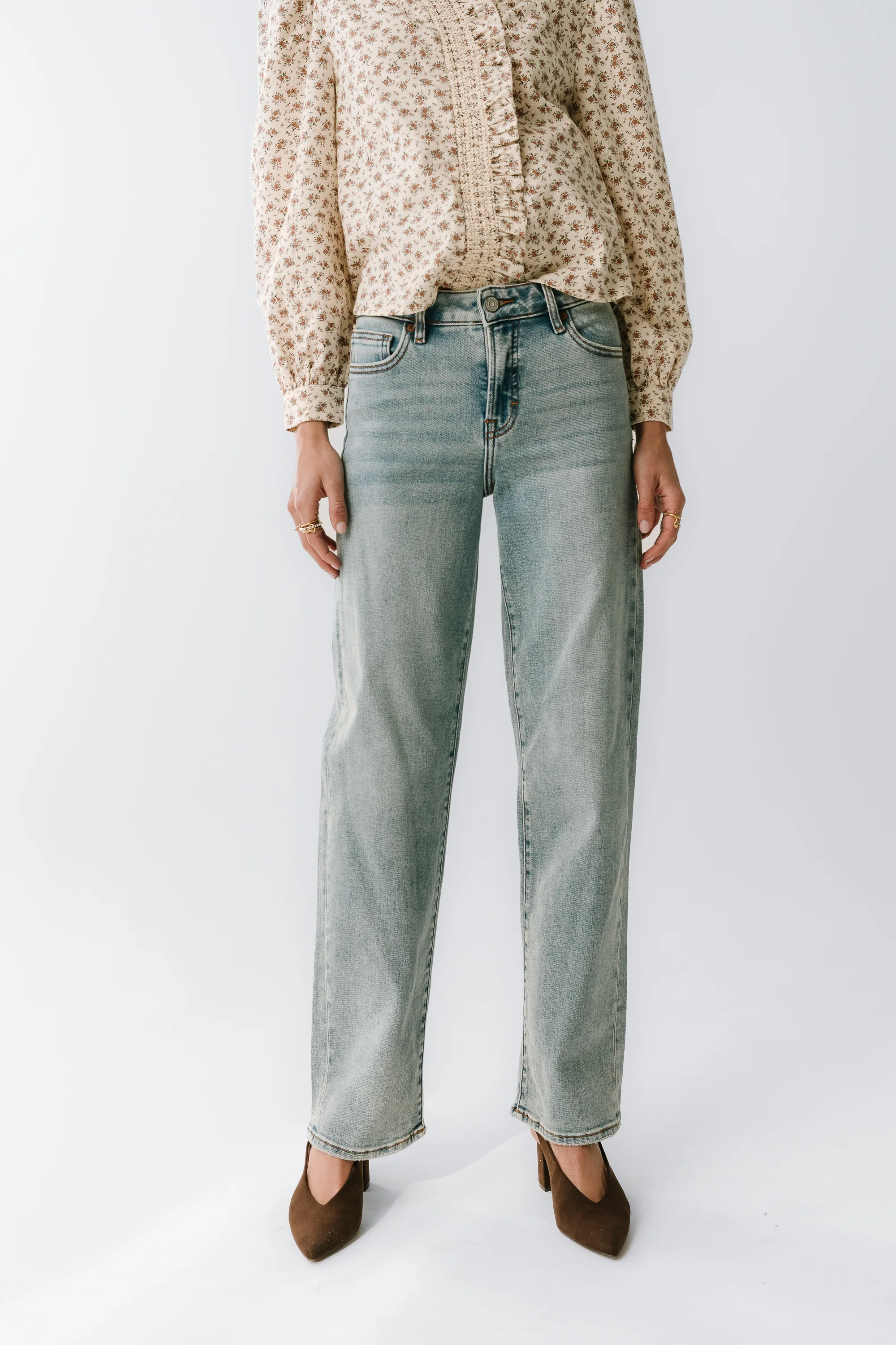 Holly Straight Leg Jeans - FINAL SALE - Image 5