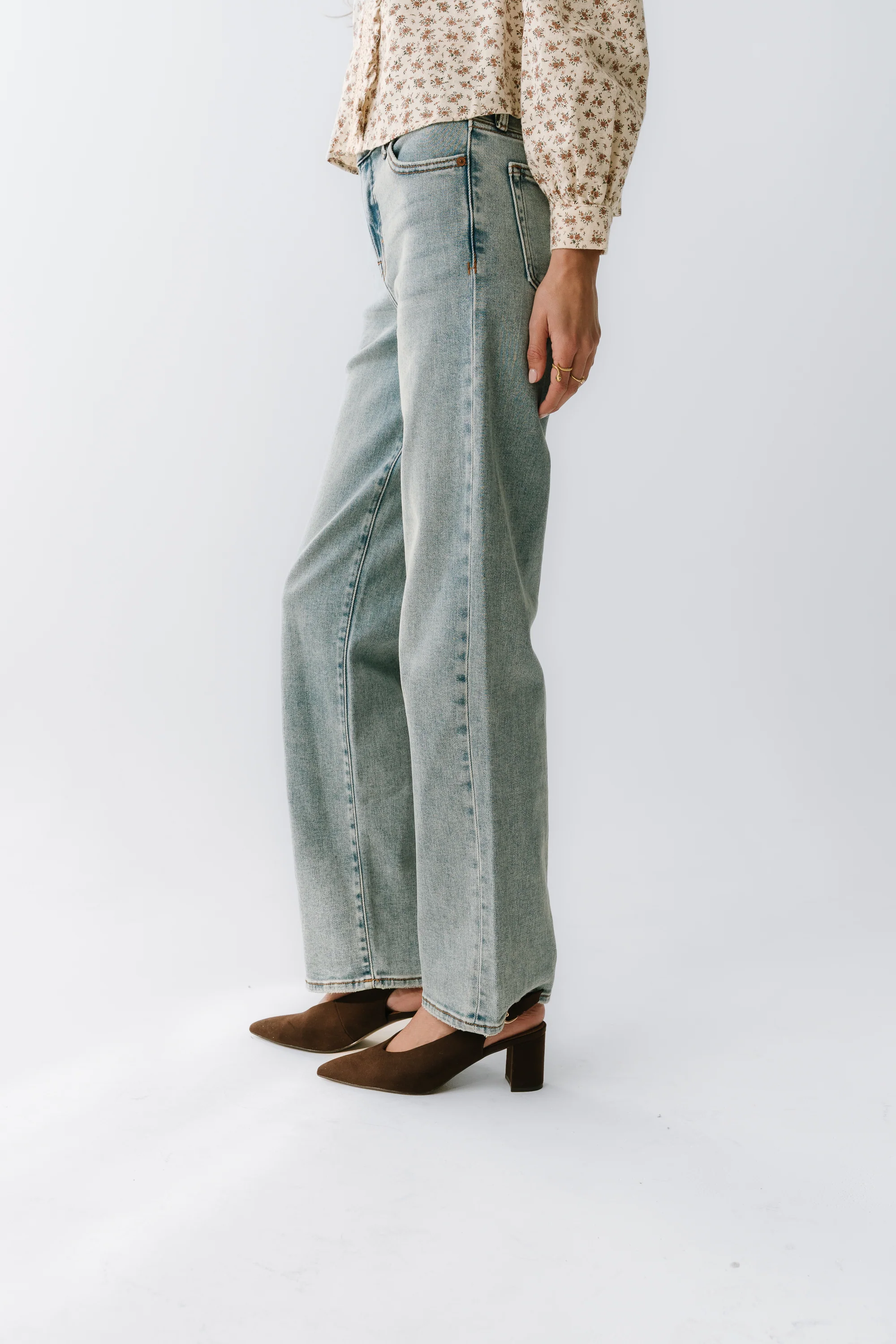 Holly Straight Leg Jeans - FINAL SALE - Image 6