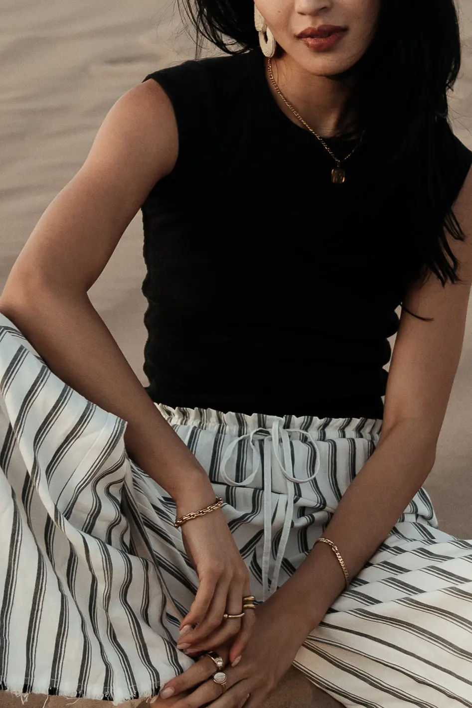 Huxley Tank in Black - Image 10