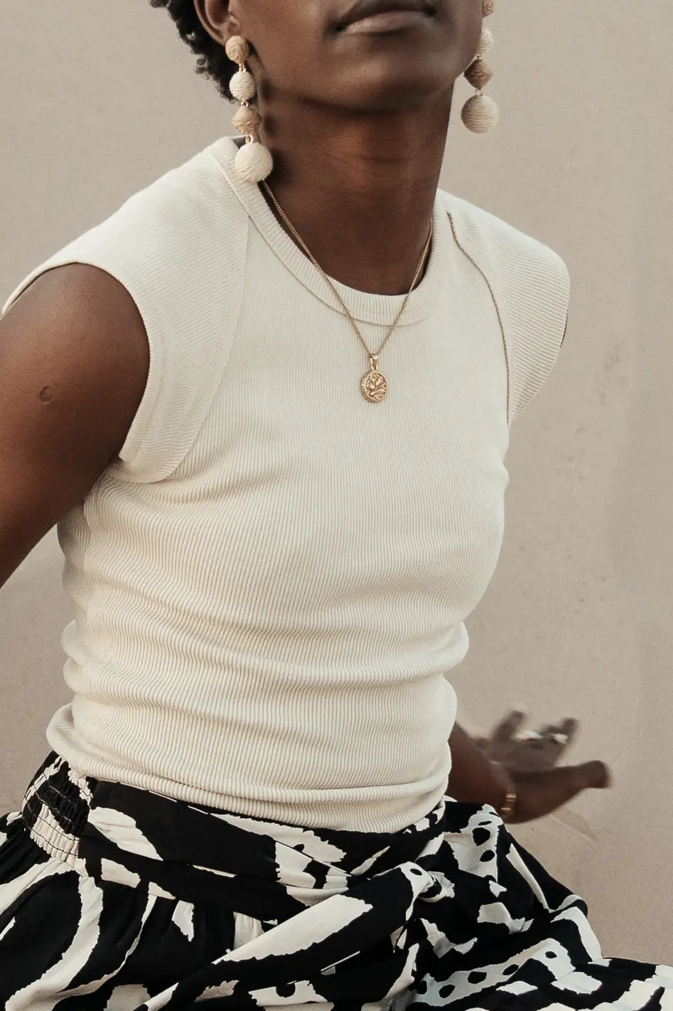 Huxley Tank in Tan - Image 12
