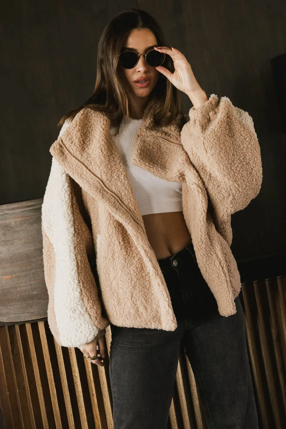 Imara Sherpa Jacket - FINAL SALE - Image 2