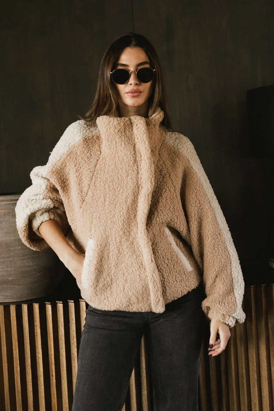 Imara Sherpa Jacket - FINAL SALE - Image 3