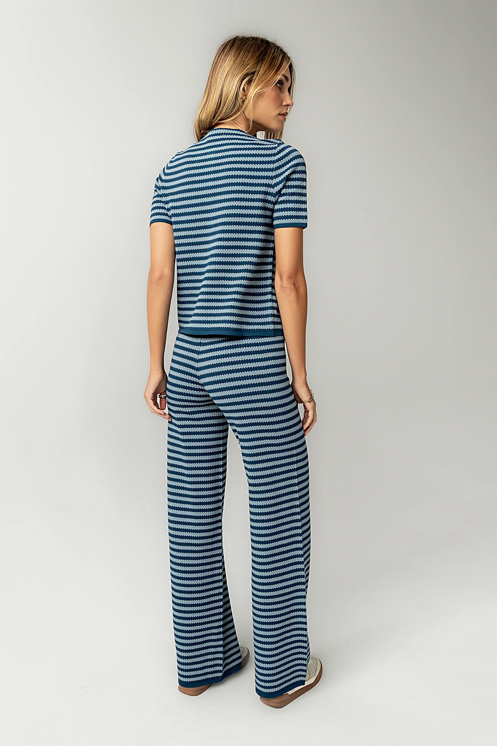 Ireland Striped Top in Blue - FINAL SALE - Image 7
