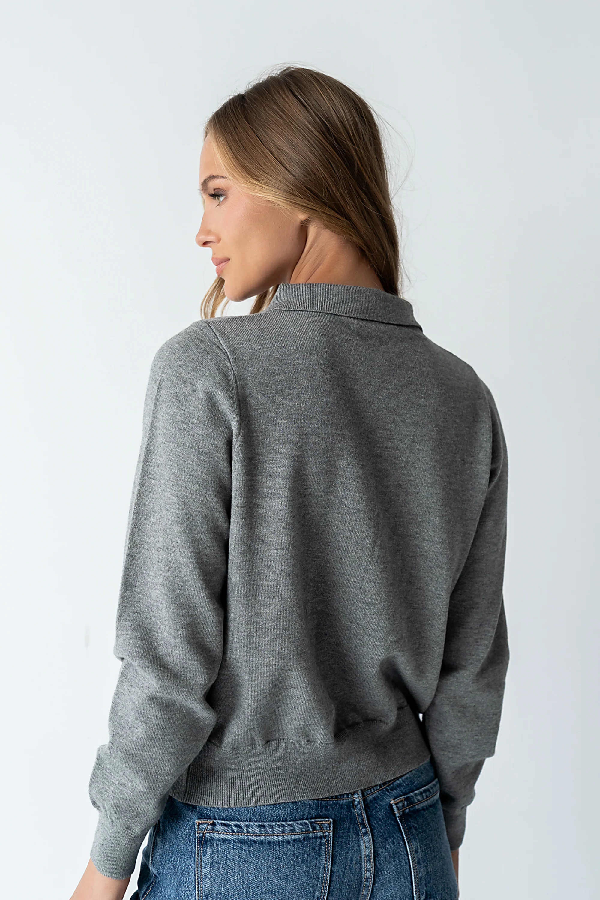 Isla Collared Sweater - FINAL SALE - Image 7