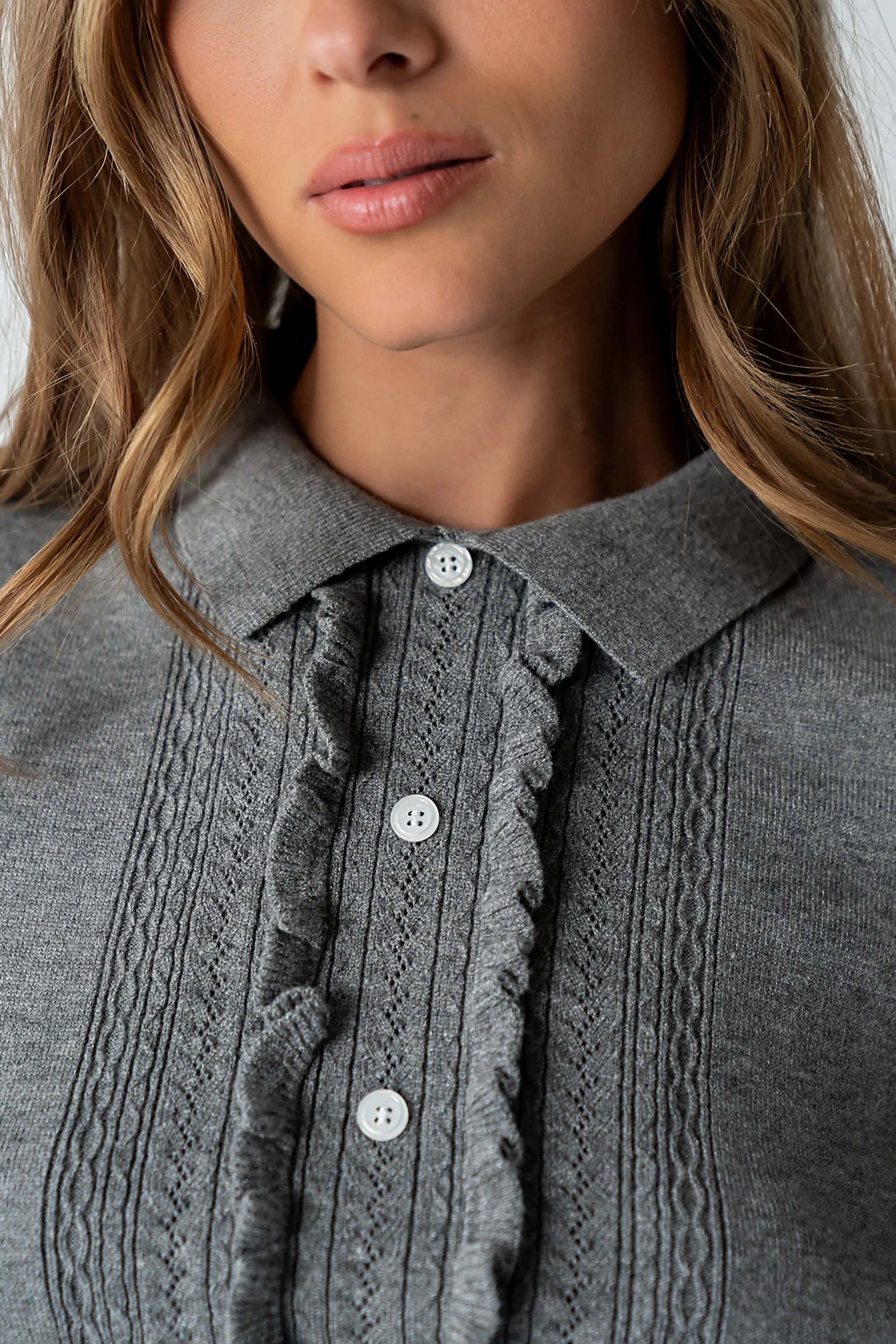 Isla Collared Sweater - FINAL SALE - Image 8