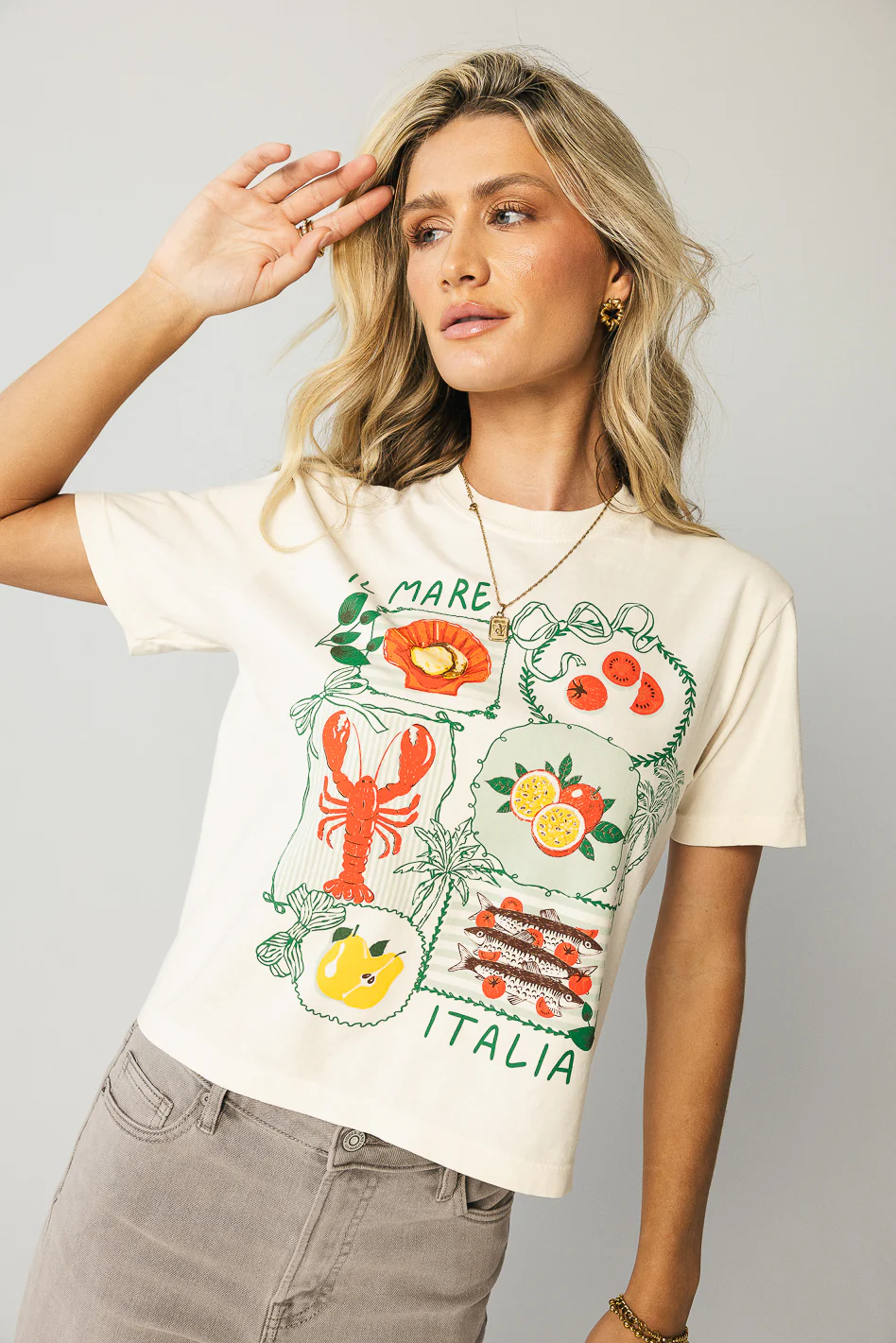Italia Coquette Graphic Tee - Image 2
