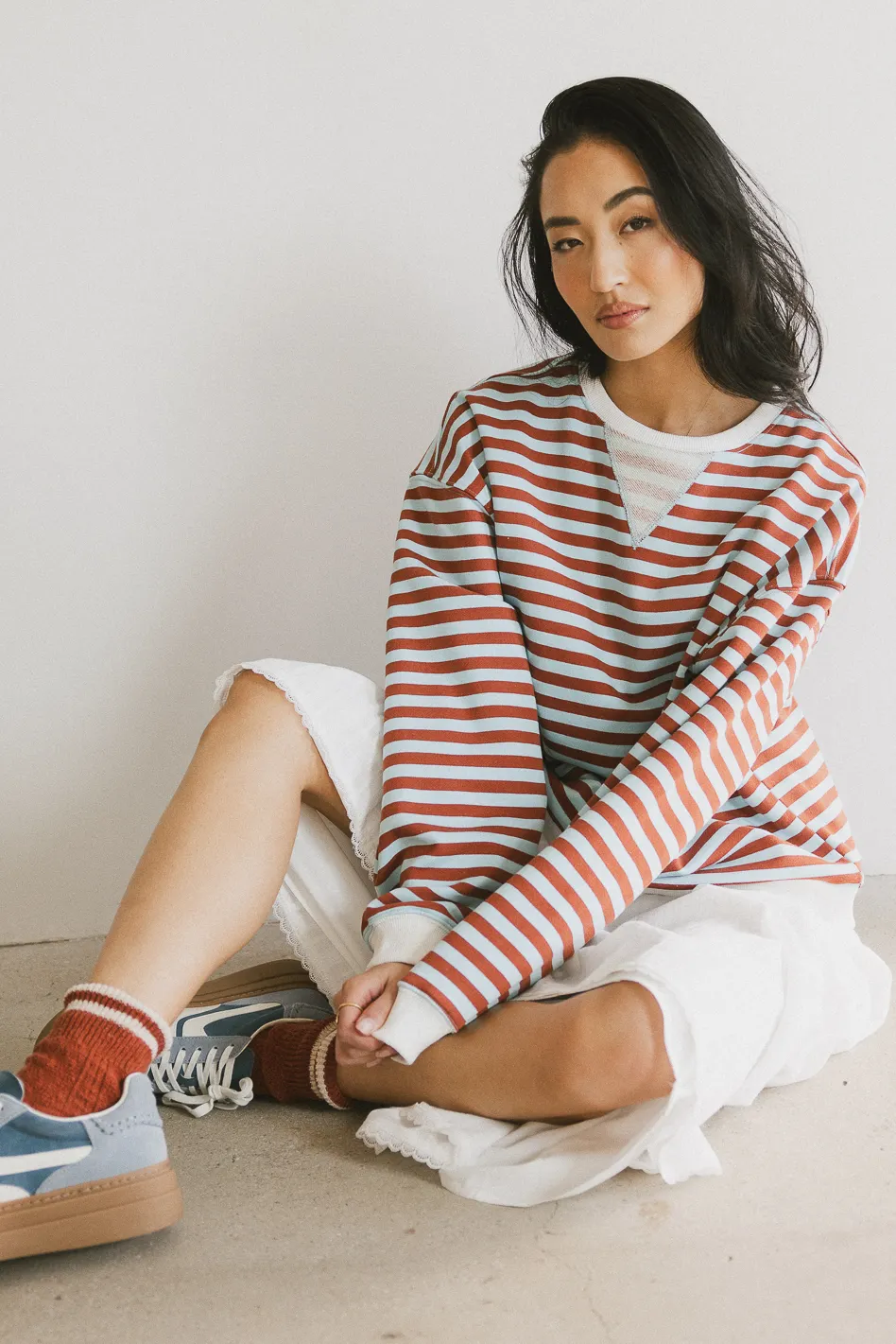 Ivan Striped Crewneck - FINAL SALE - Image 3