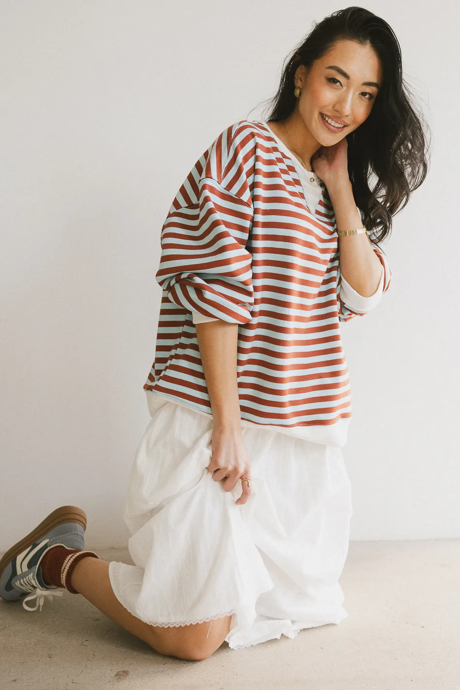 Ivan Striped Crewneck - FINAL SALE - Image 4
