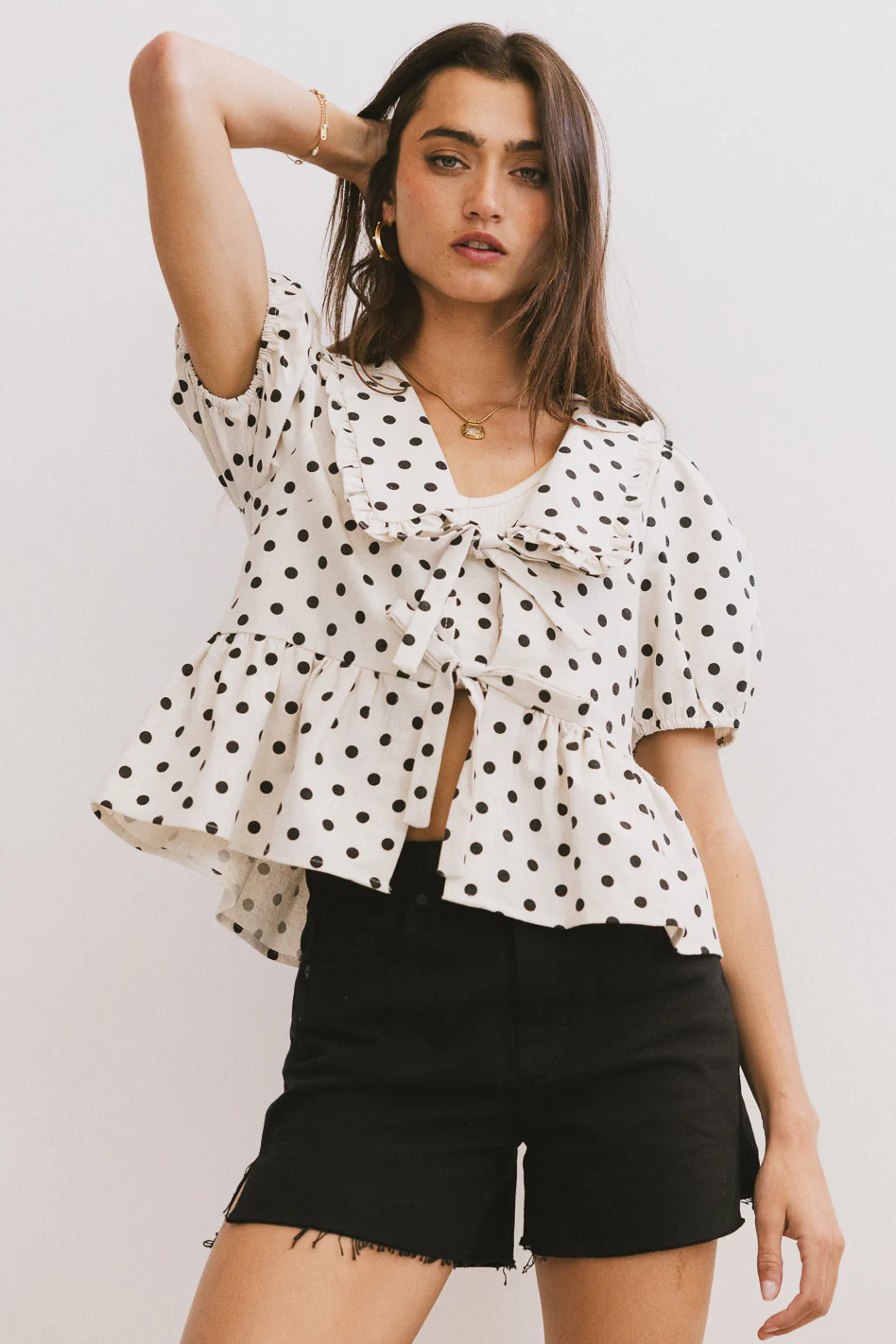 Jaiden Denim Shorts - FINAL SALE - Image 3