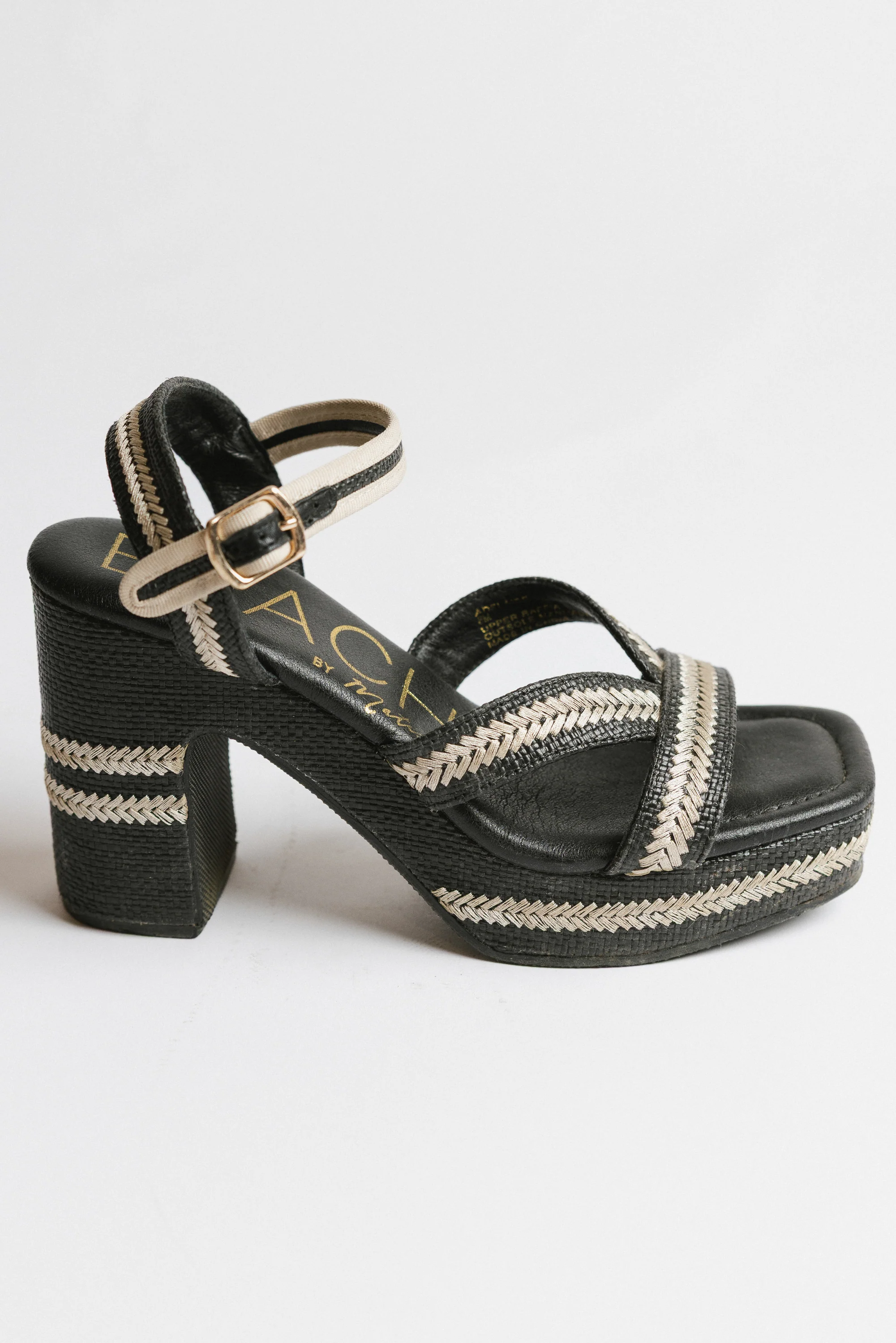 Jaime Raffia Heels - FINAL SALE - Image 2