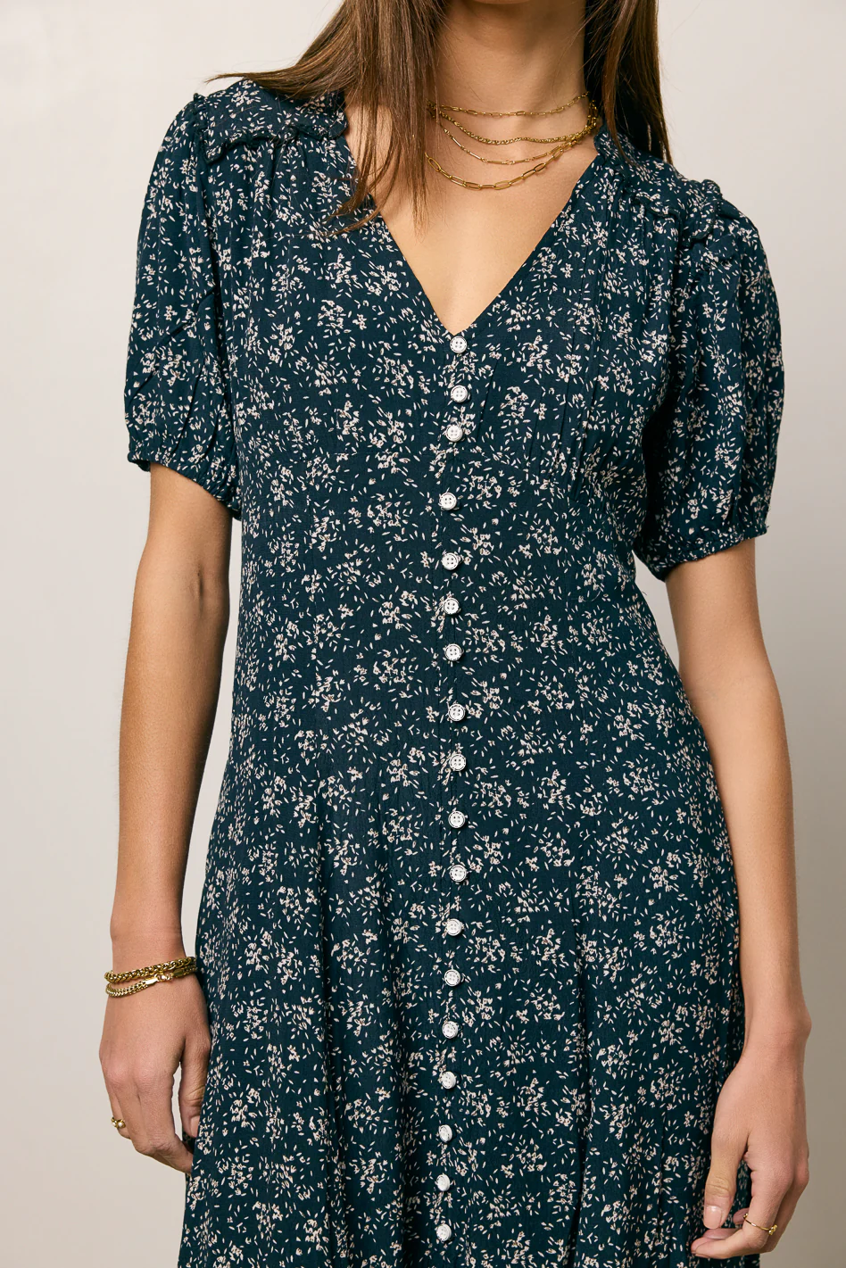 James Floral Maxi Dress - Image 2