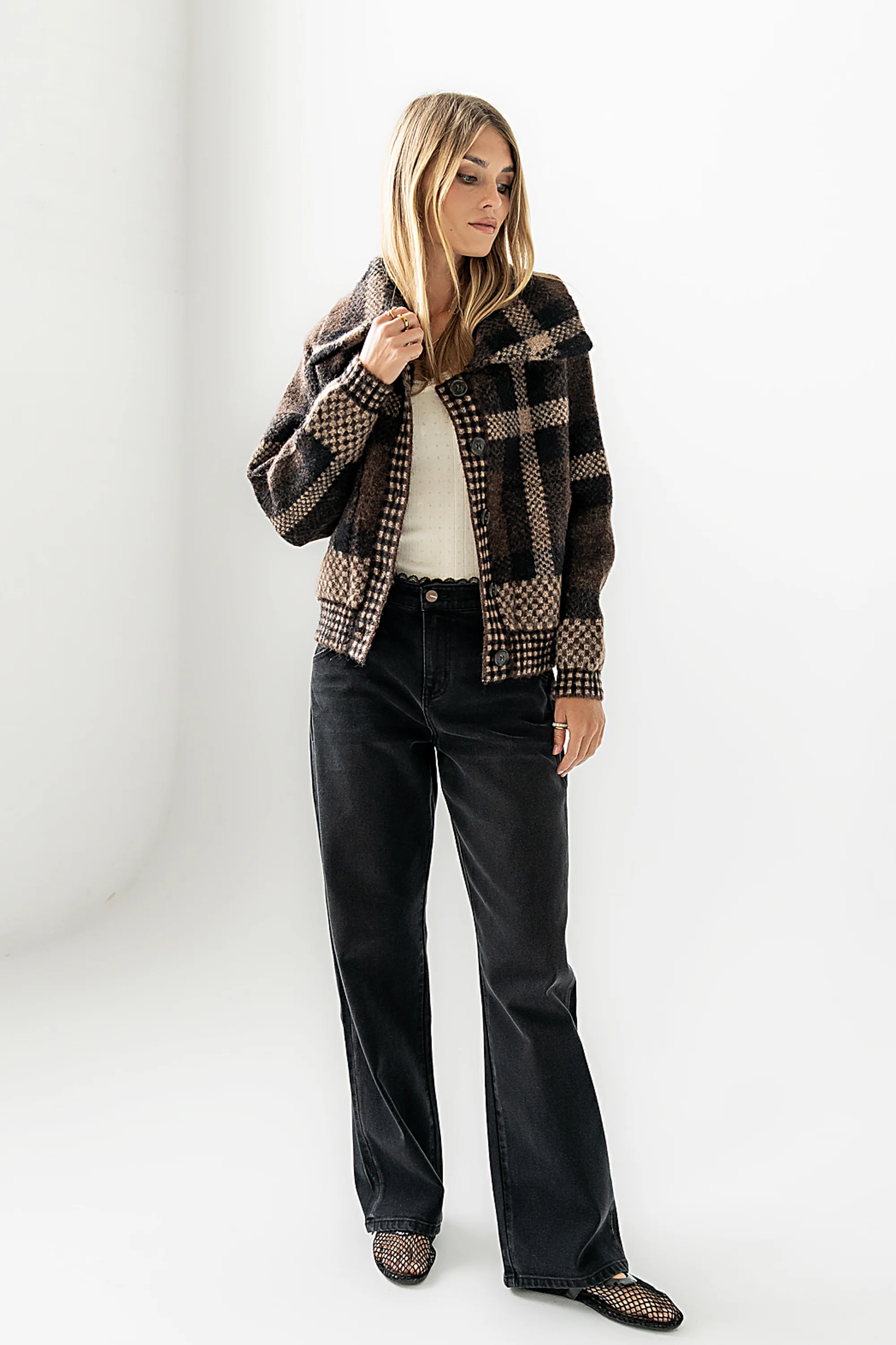 Janelle Plaid Jacket - Image 5