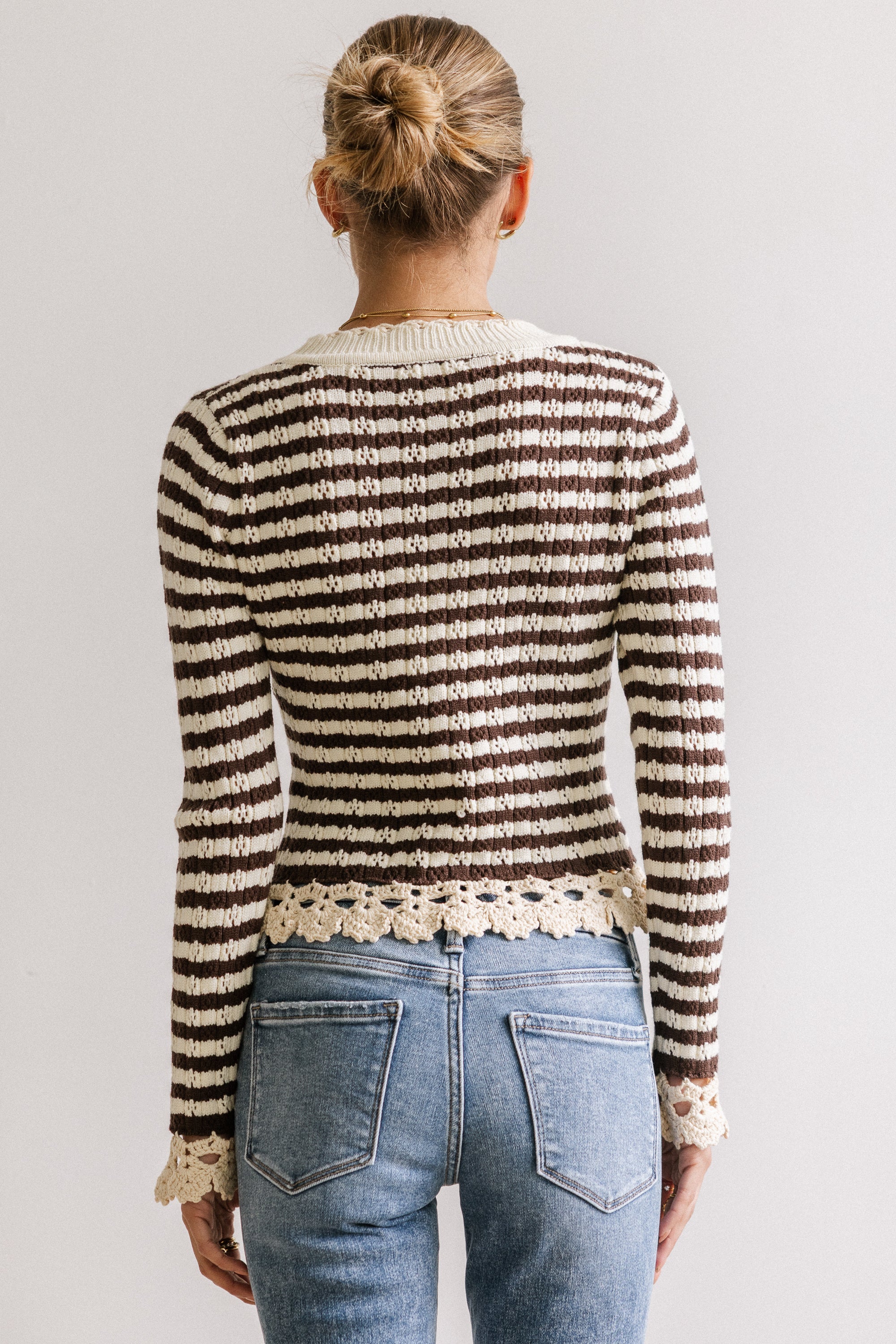 Janice Striped Sweater - FINAL SALE - Image 3