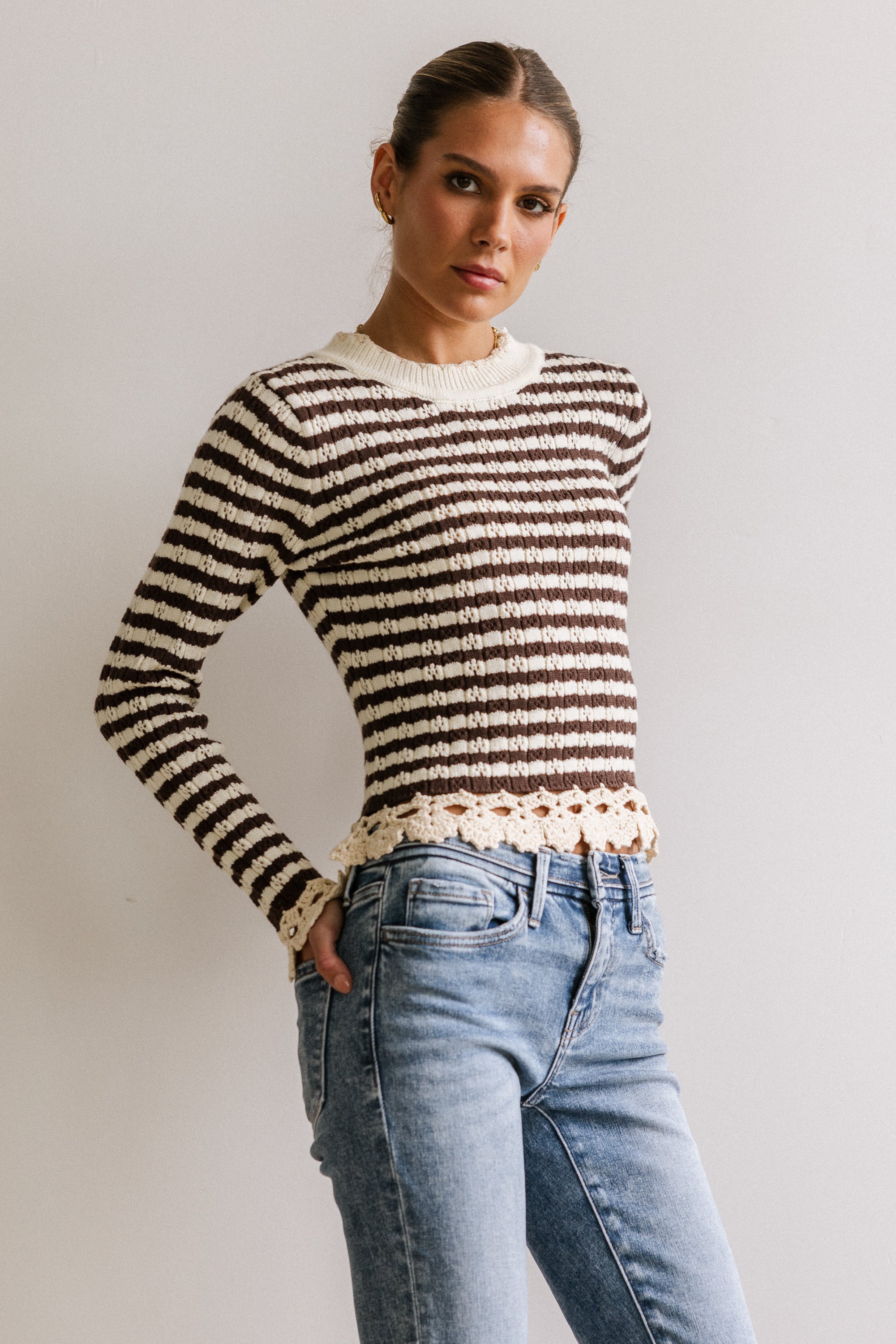 Janice Striped Sweater - FINAL SALE - Image 5